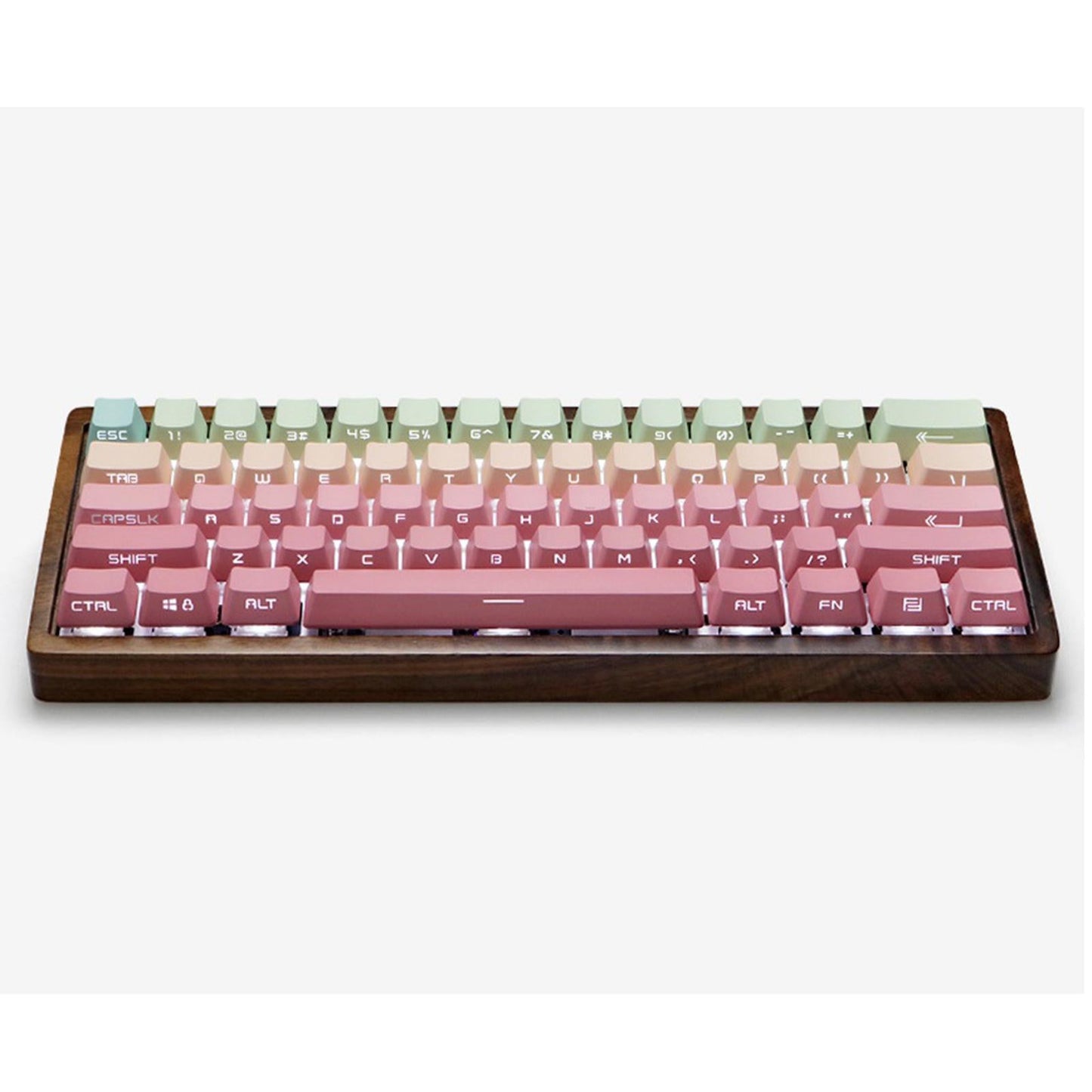 DIY PBT 104 Keys Keycaps for 68 Mechanical Keyboard Exquisite front printed