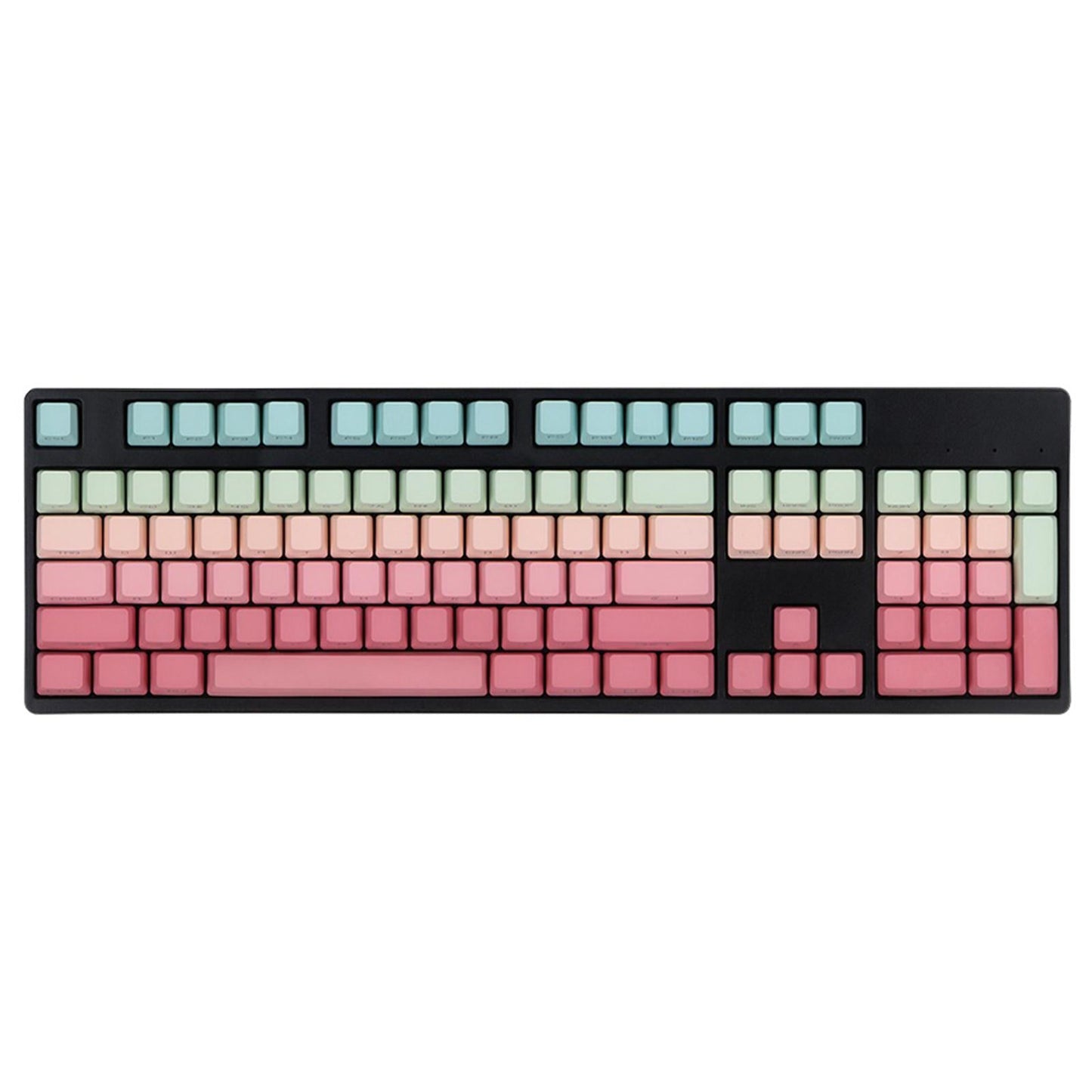 DIY PBT 104 Keys Keycaps for 68 Mechanical Keyboard Exquisite front printed