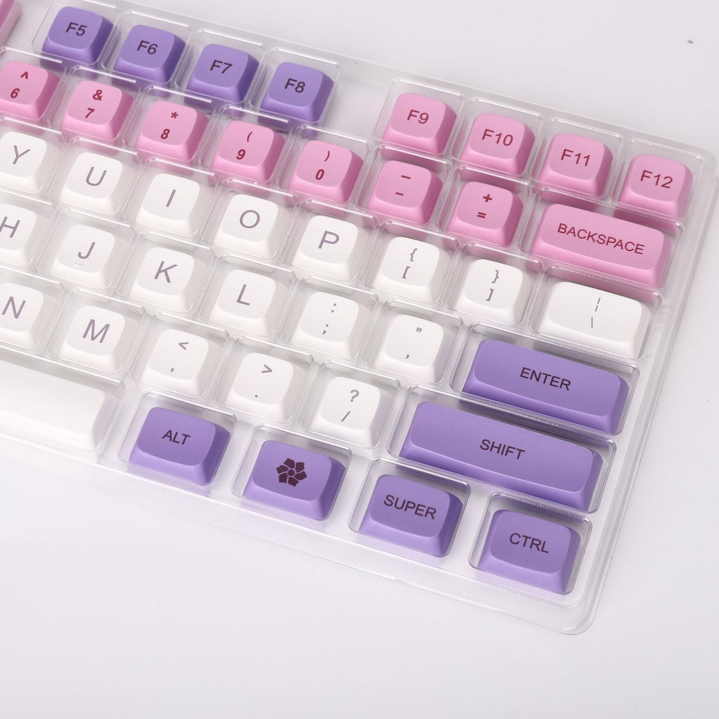 PBT 137 Keys XDA Profile Keycaps Kit for Cherry MX Comfortable