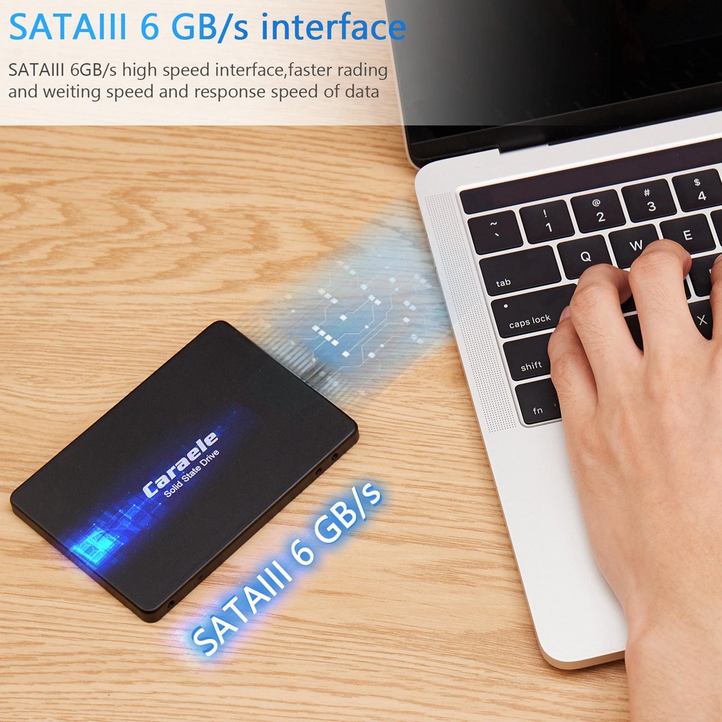 SSD 2.5" 512GB SATA III Internal Solid State Drive for Notebook Efficient