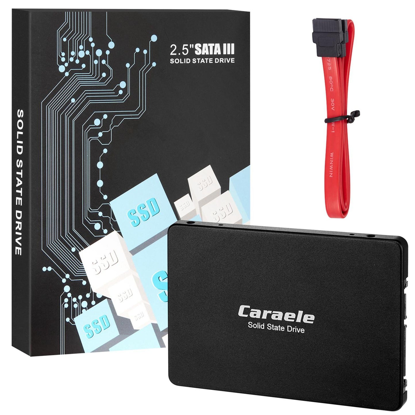 SSD 2.5" 512GB SATA III Internal Solid State Drive for Notebook Efficient