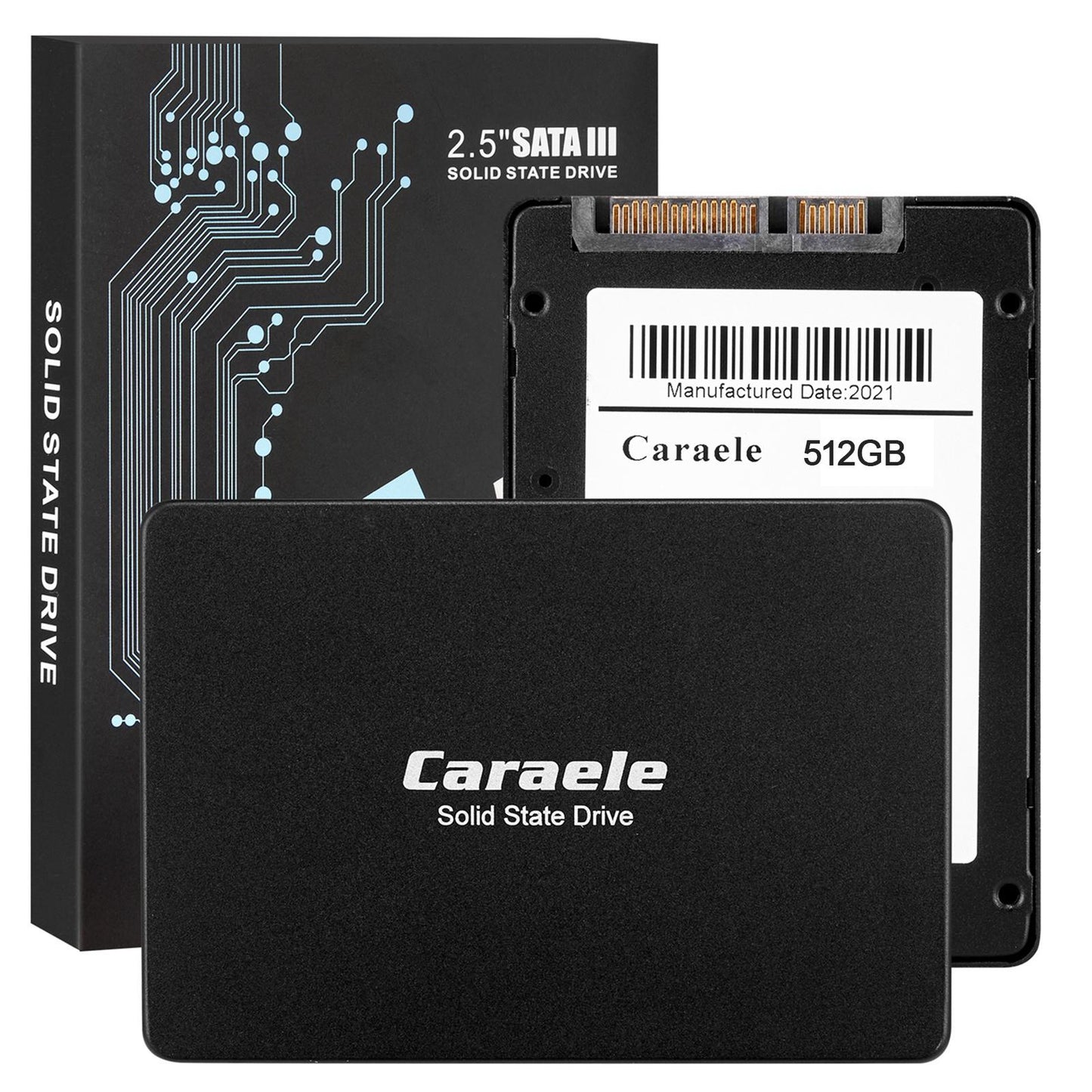 2.5 Inch SATA3 512GB Internal Solid State Drive Supplies for Laptops PC