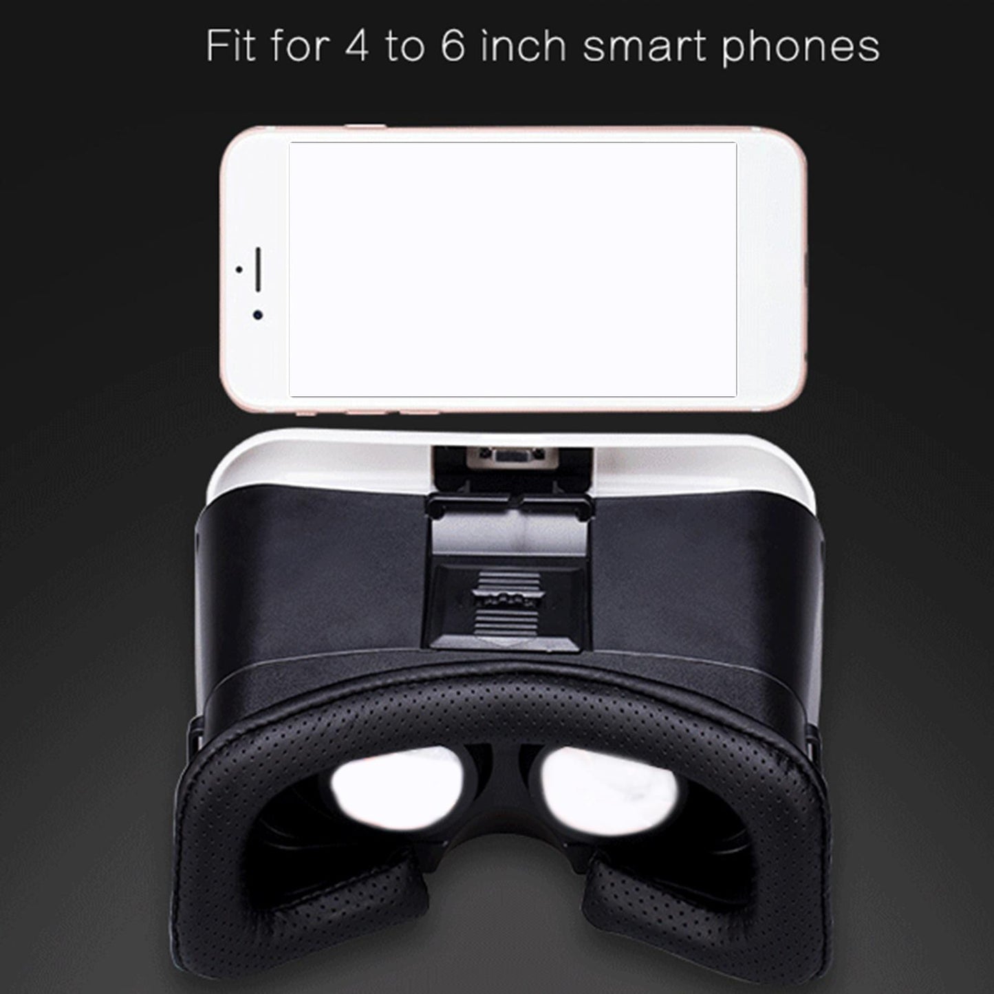 3D VR Virtual Reality Headset Lightweight Glasses for 4-6 inch Smartphone