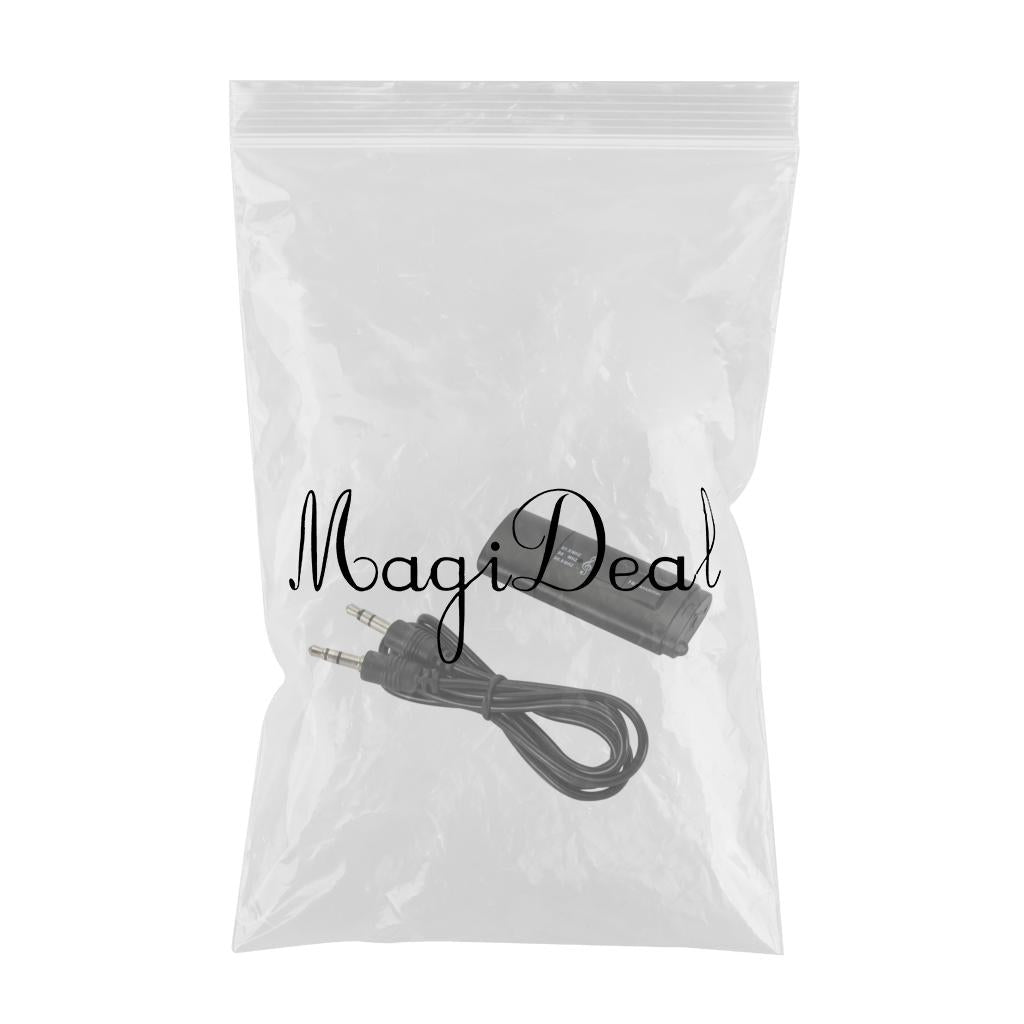 Bluetooth 5.0 2-in-1 FM Transmitter Wireless For TV Home Sound System Car PC