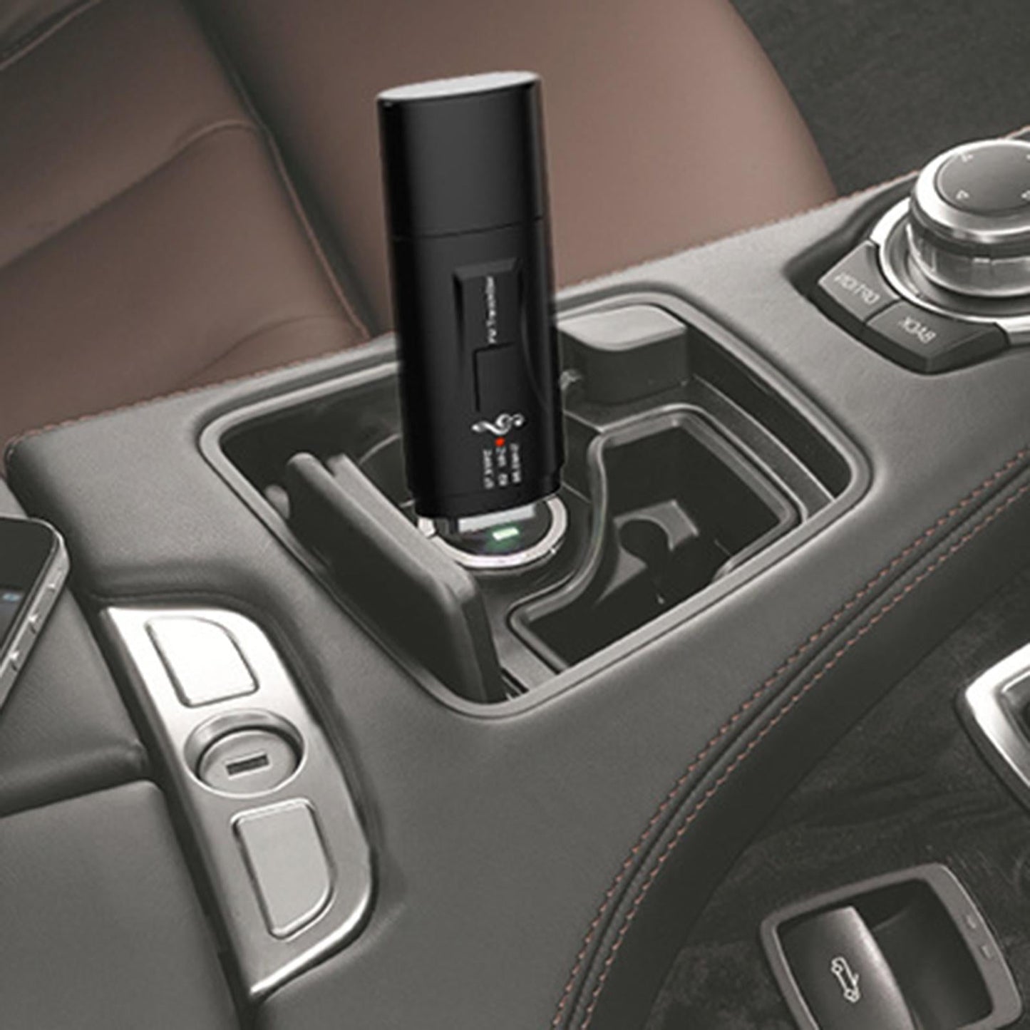 Bluetooth 5.0 2-in-1 FM Transmitter Wireless For TV Home Sound System Car PC