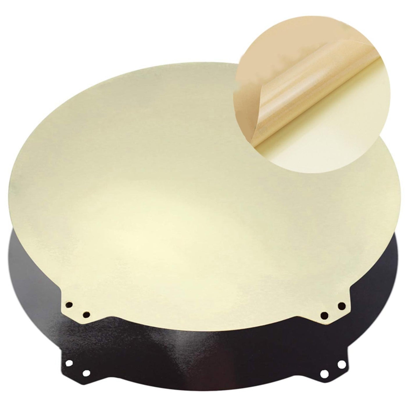 Round Spring Steel Build Plate Fit for Flsn QQ-S Kit Parts Diameter 220mm