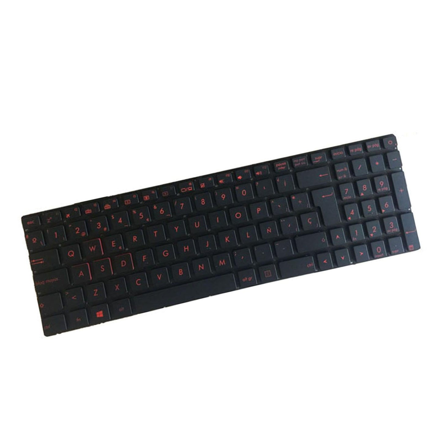 Spanish Spain Layout Laptop Keyboard for ASUS GL552 Professional