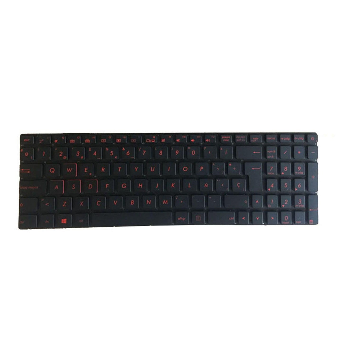 Spanish Spain Layout Laptop Keyboard for ASUS GL552 Professional