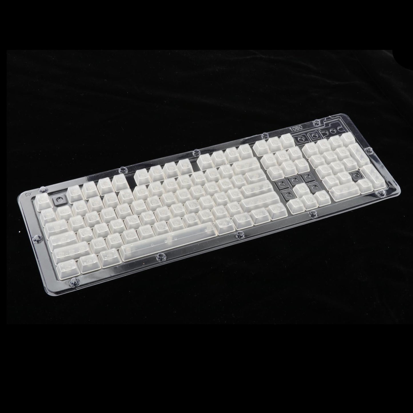 DIY Fully Transparent Keycaps Mechanical ABS for CHERRY MX/Clone Switches Transparent