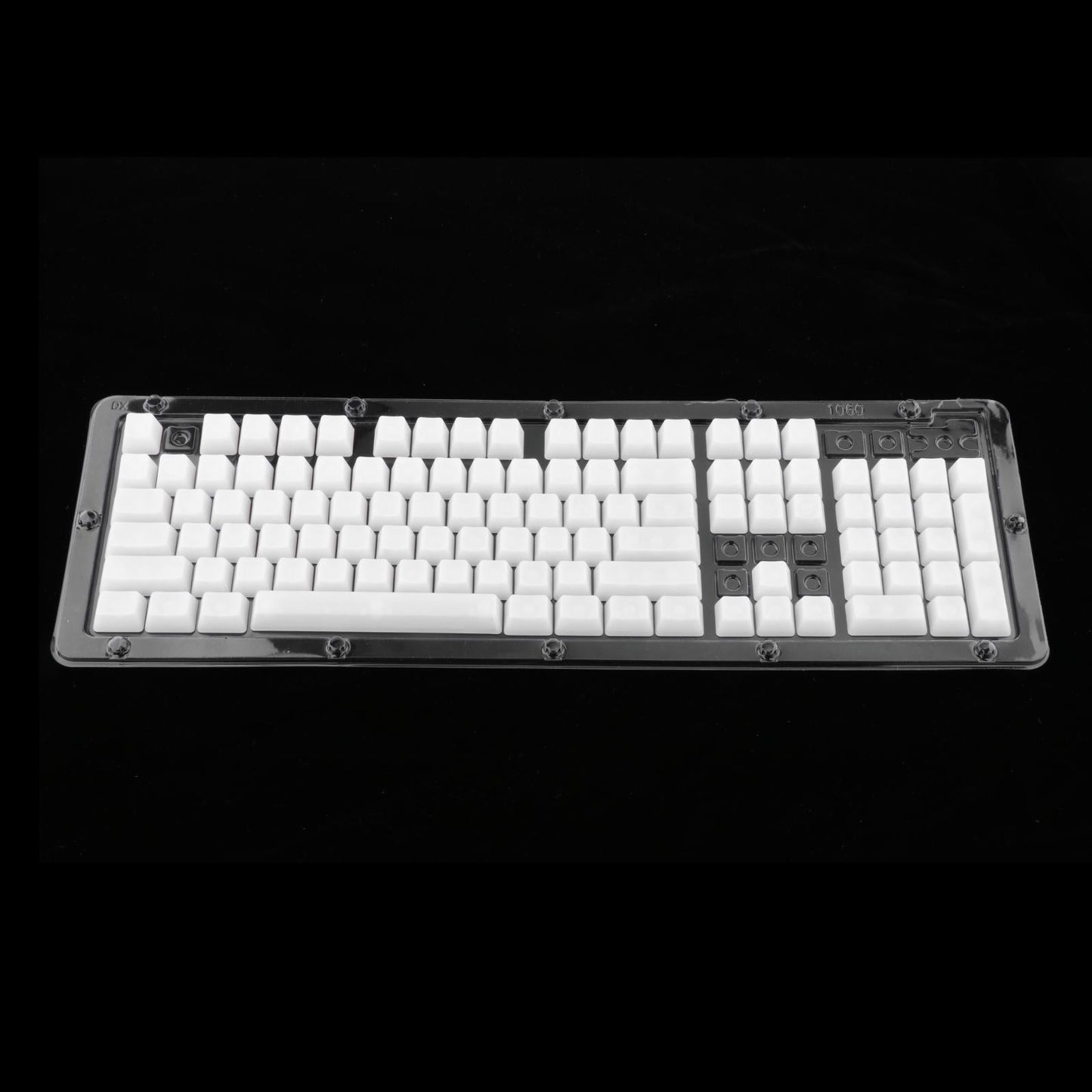 DIY Fully Transparent Keycaps Mechanical ABS for CHERRY MX/Clone Switches Milky
