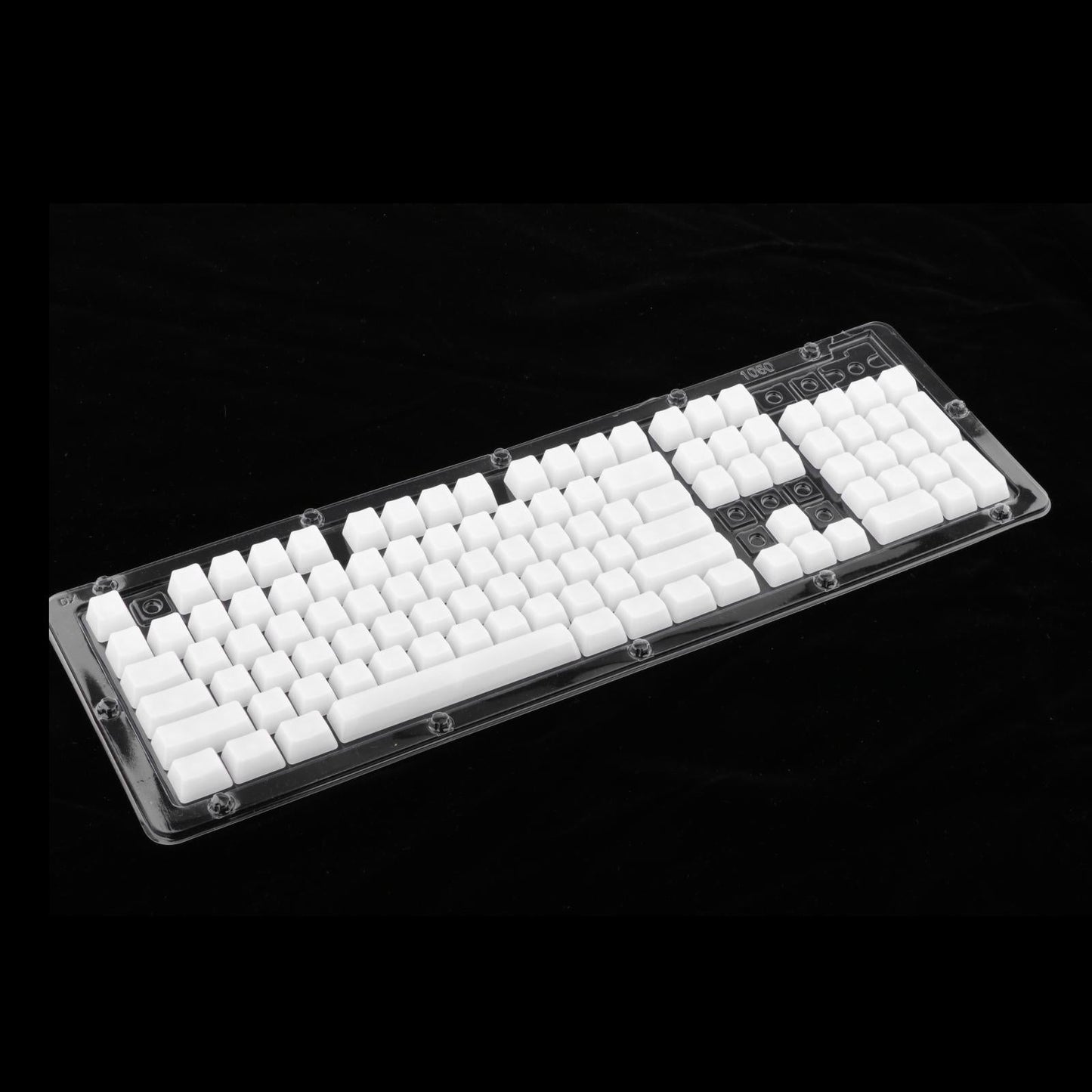 DIY Fully Transparent Keycaps Mechanical ABS for CHERRY MX/Clone Switches Milky