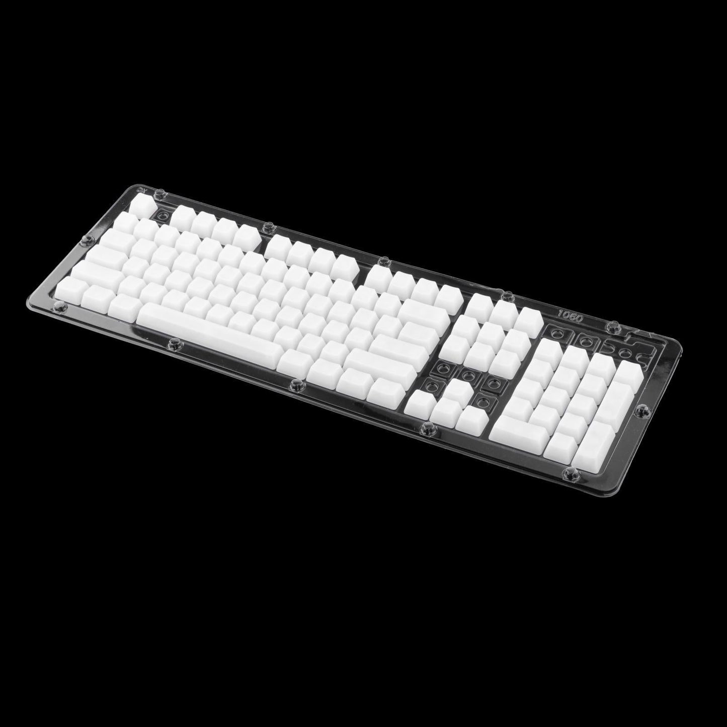 DIY Fully Transparent Keycaps Mechanical ABS for CHERRY MX/Clone Switches Milky