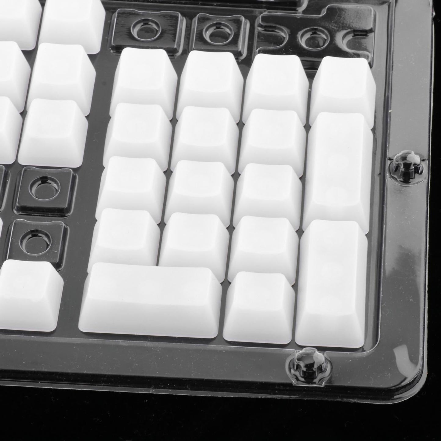 DIY Fully Transparent Keycaps Mechanical ABS for CHERRY MX/Clone Switches Milky