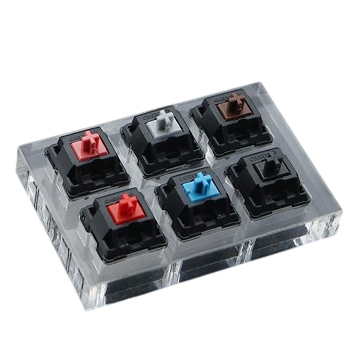 Customized DIY Testingclear Keycaps Mechanical Keyboard for Cherry 6 keys