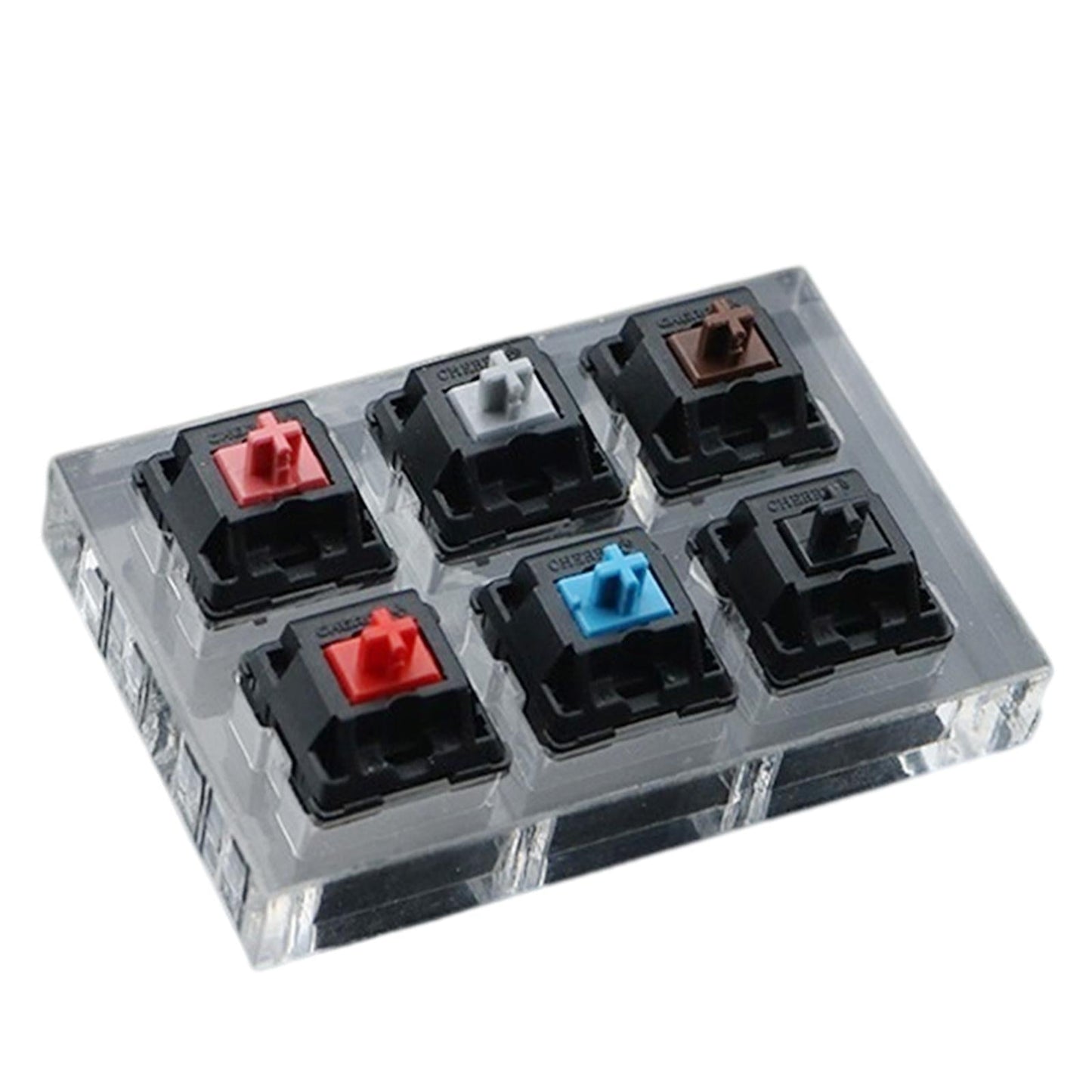Customized DIY Testingclear Keycaps Mechanical Keyboard for Cherry 6 keys