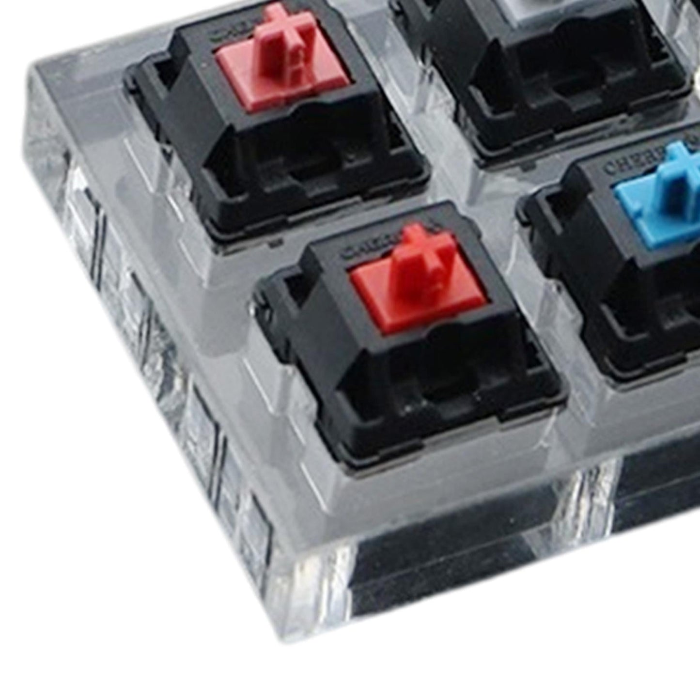 Customized DIY Testingclear Keycaps Mechanical Keyboard for Cherry 6 keys