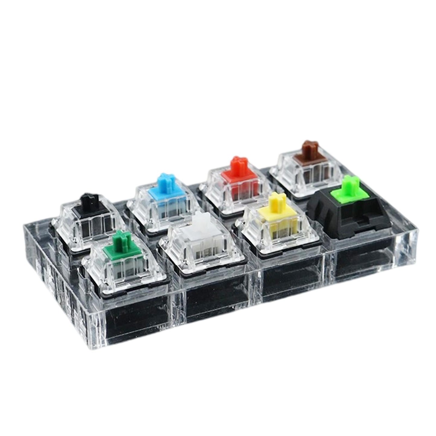 Customized DIY Testingclear Keycaps Mechanical Keyboard 8keys