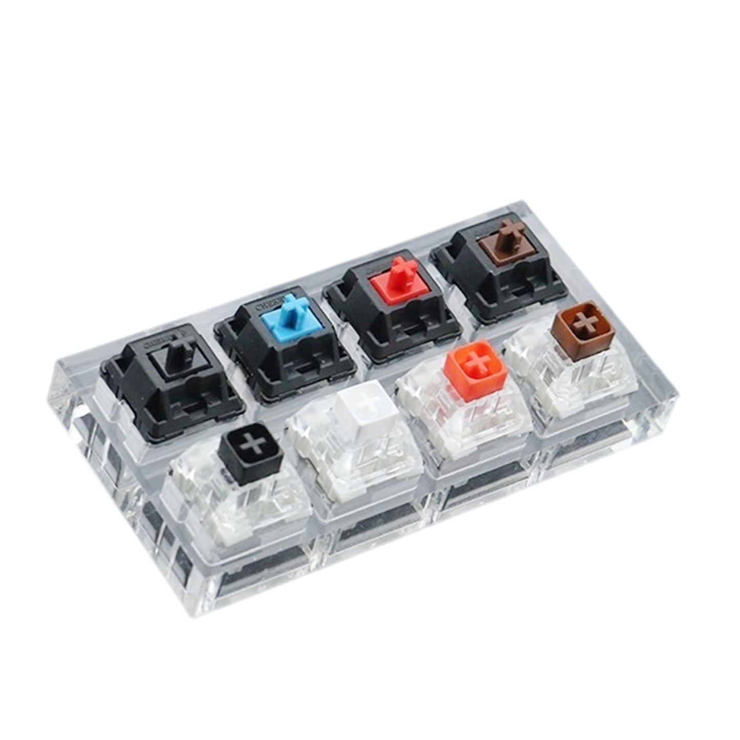 Customized DIY Testingclear Keycaps Mechanical Keyboard Cherry+Kailh 8 keys