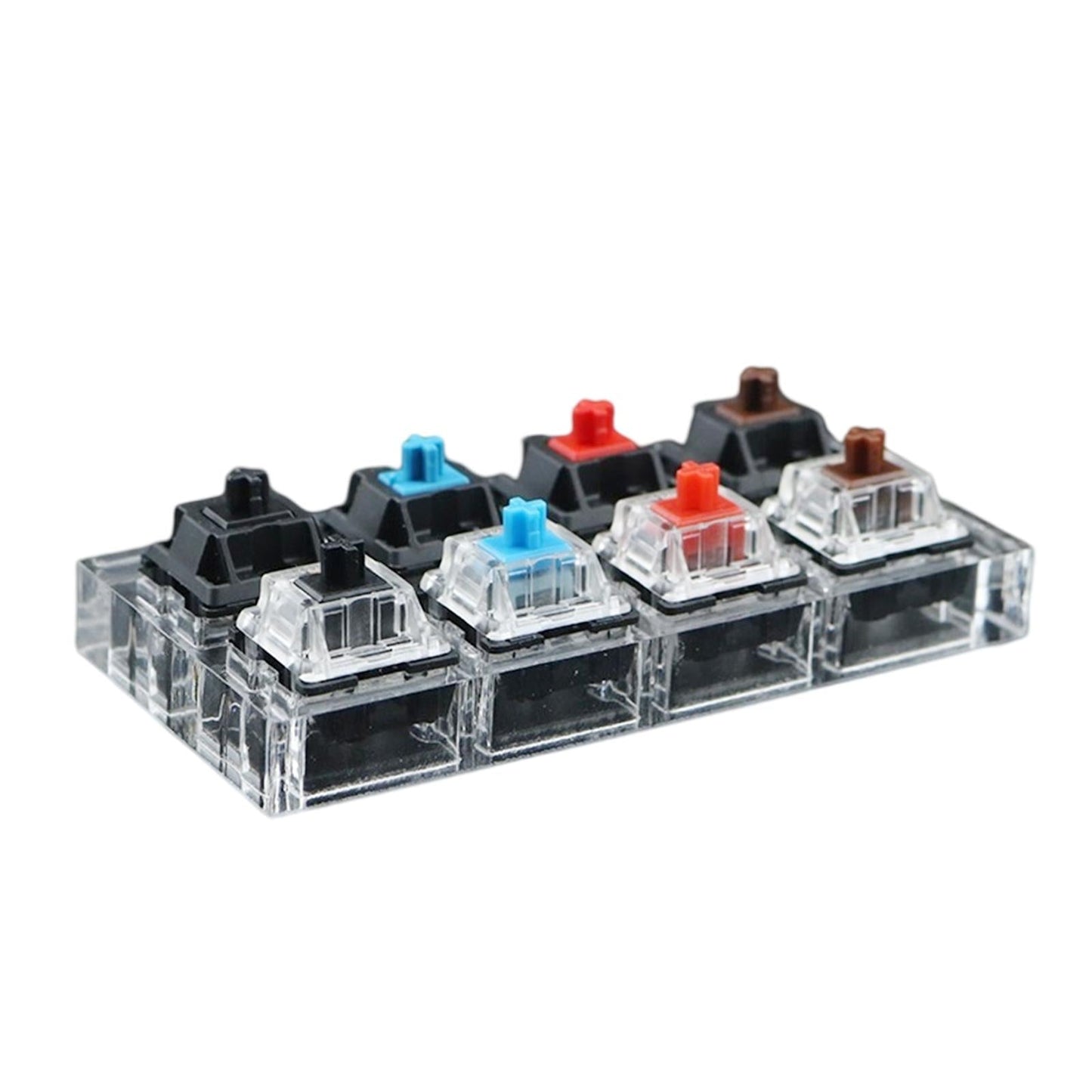 Customized DIY Testingclear Keycaps Mechanical Keyboard for Cherry+8keys
