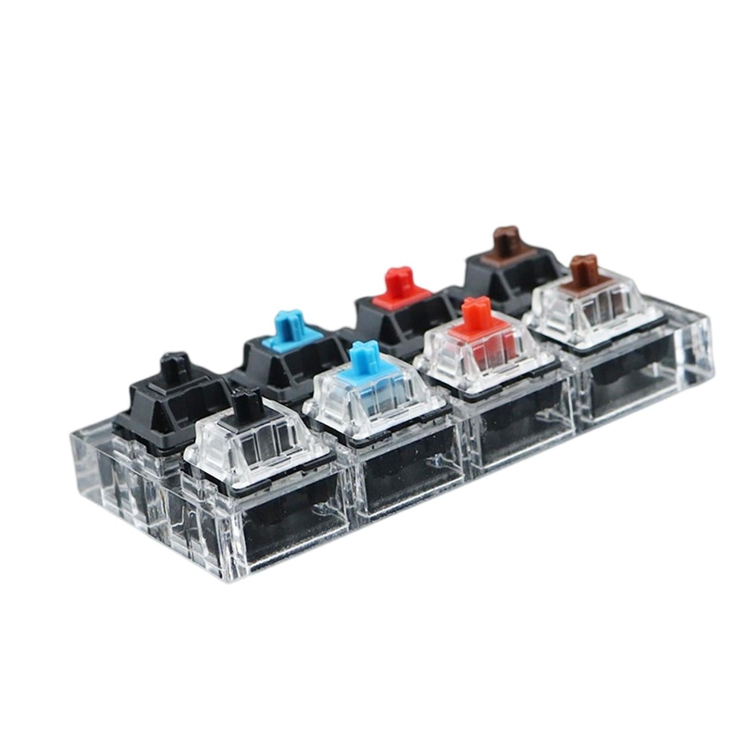 Customized DIY Testingclear Keycaps Mechanical Keyboard for Cherry+8keys
