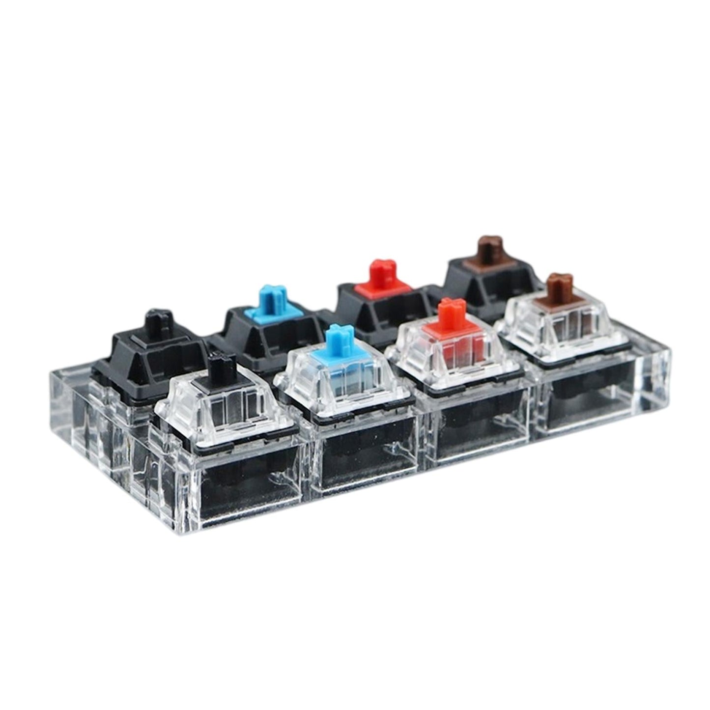 Customized DIY Testingclear Keycaps Mechanical Keyboard for Cherry+8keys