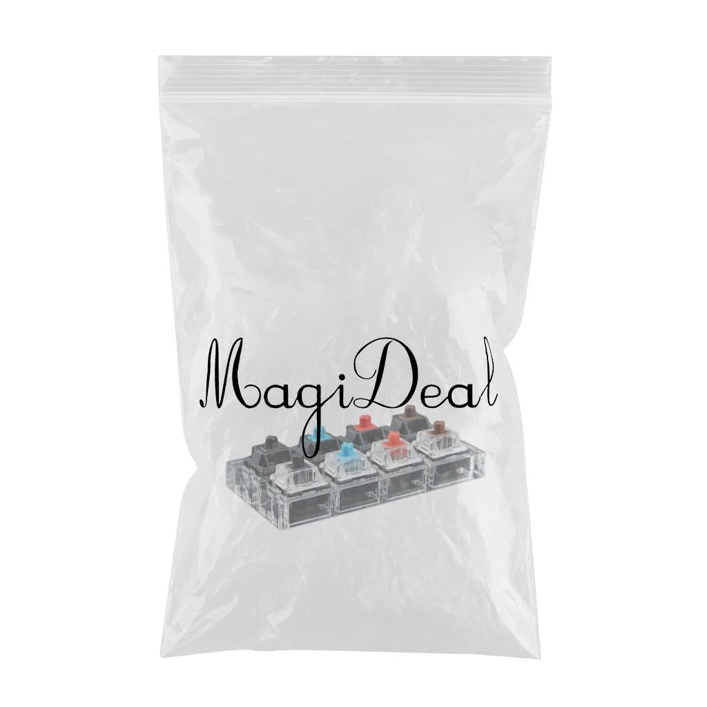 Customized DIY Testingclear Keycaps Mechanical Keyboard for Cherry+8keys