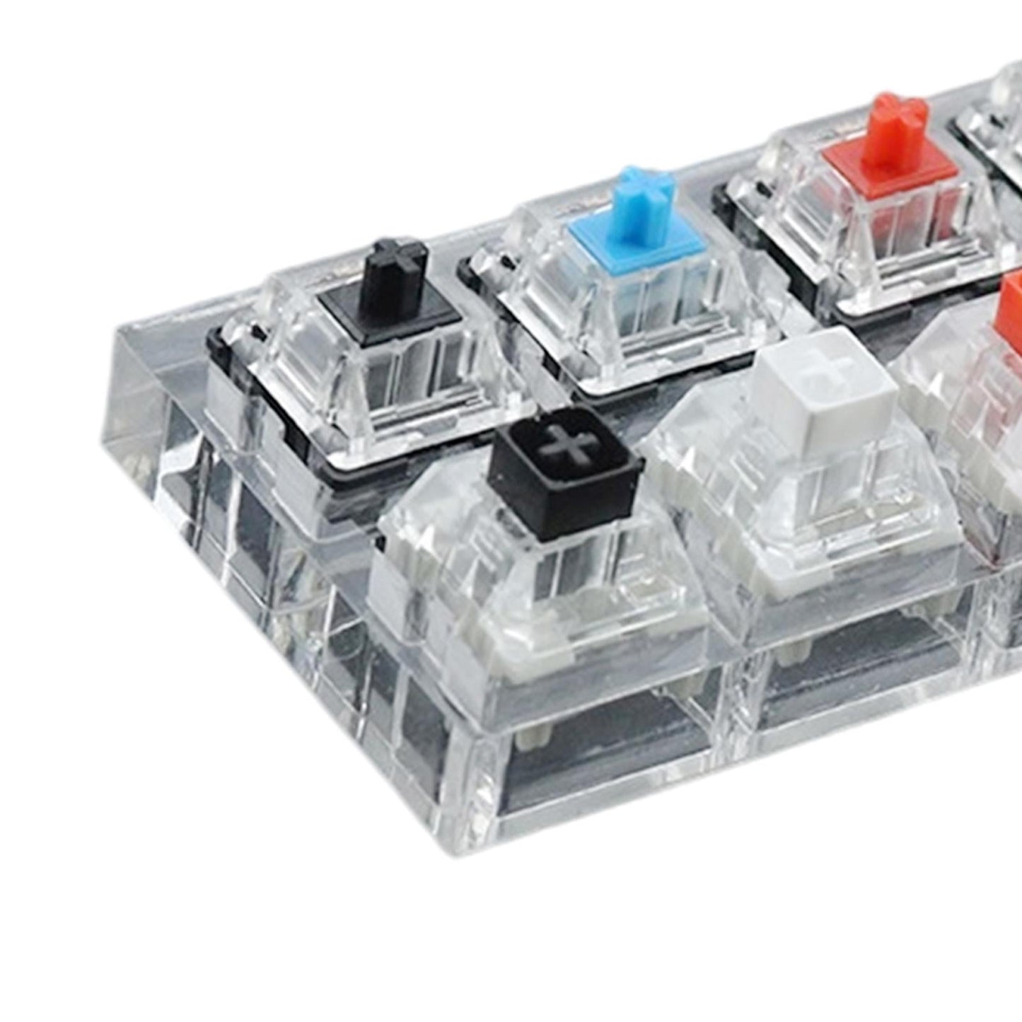 Customized DIY Testingclear Keycaps Mechanical Keyboard for Kailh 8 keys