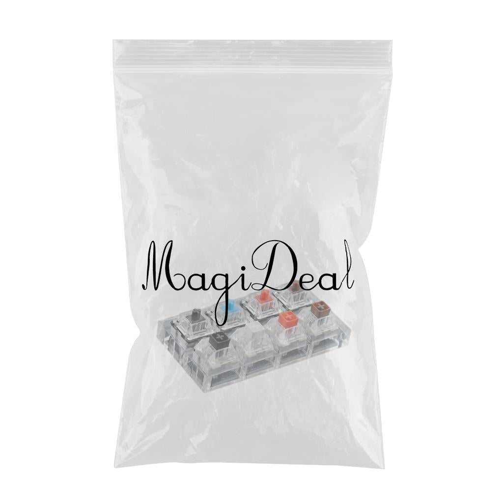 Customized DIY Testingclear Keycaps Mechanical Keyboard for Kailh 8 keys
