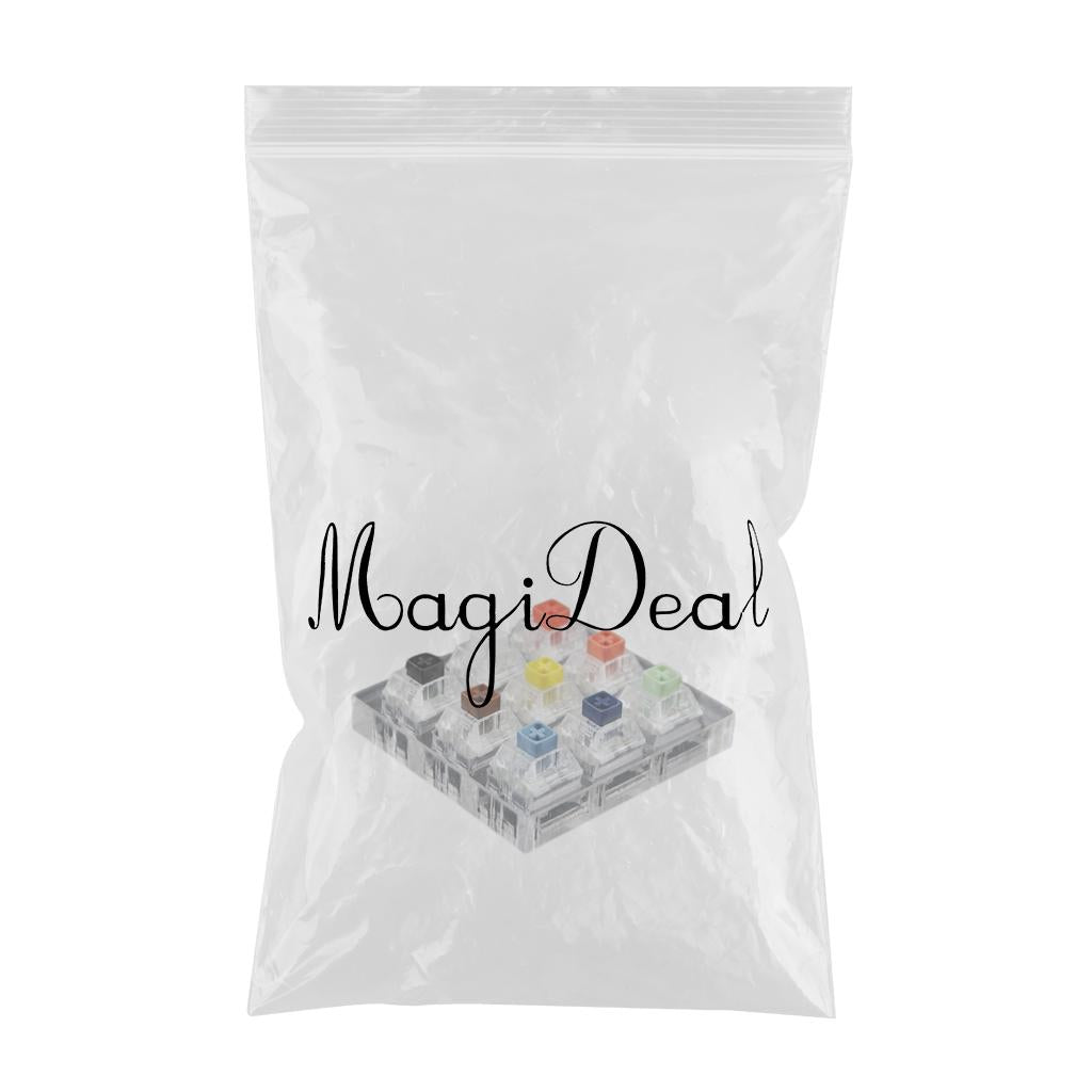 Customized DIY Testingclear Keycaps Mechanical Keyboard for Kailh Box 9 keys
