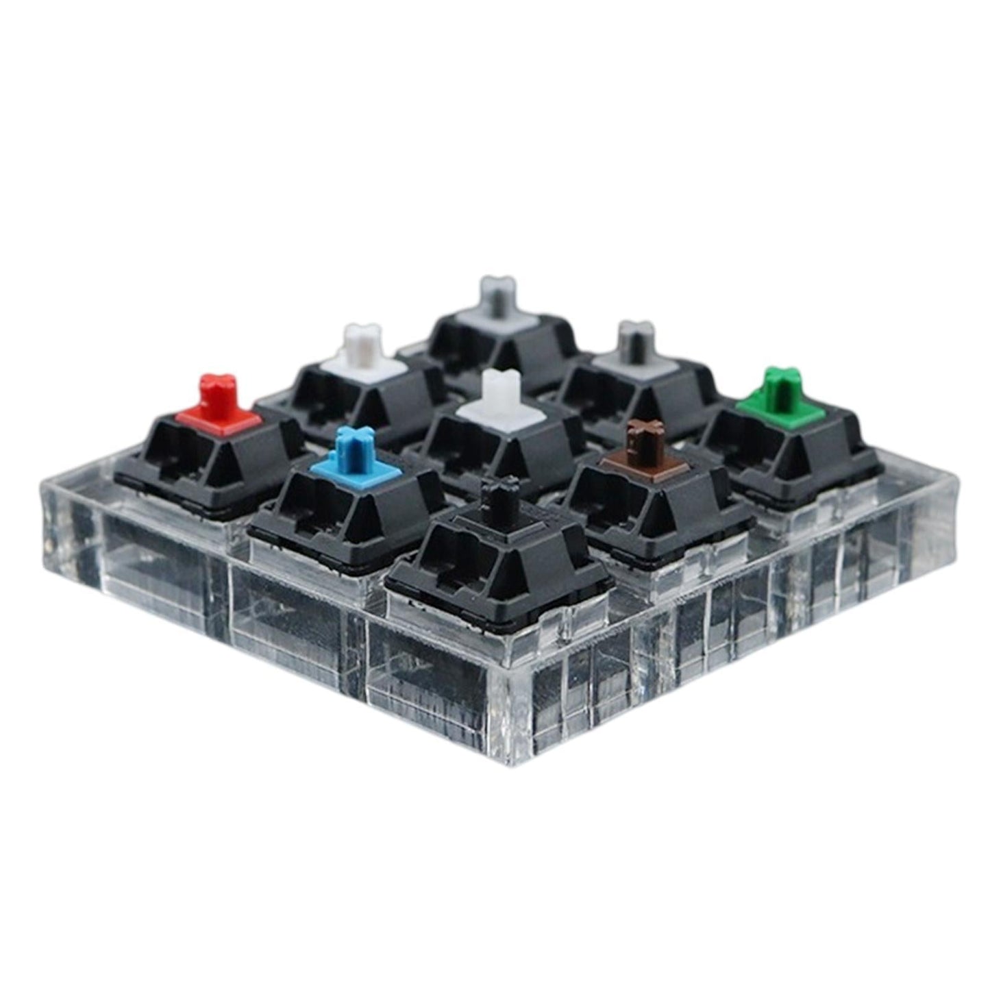 Customized DIY Testingclear Keycaps Mechanical Keyboard for Cherry 9 keys