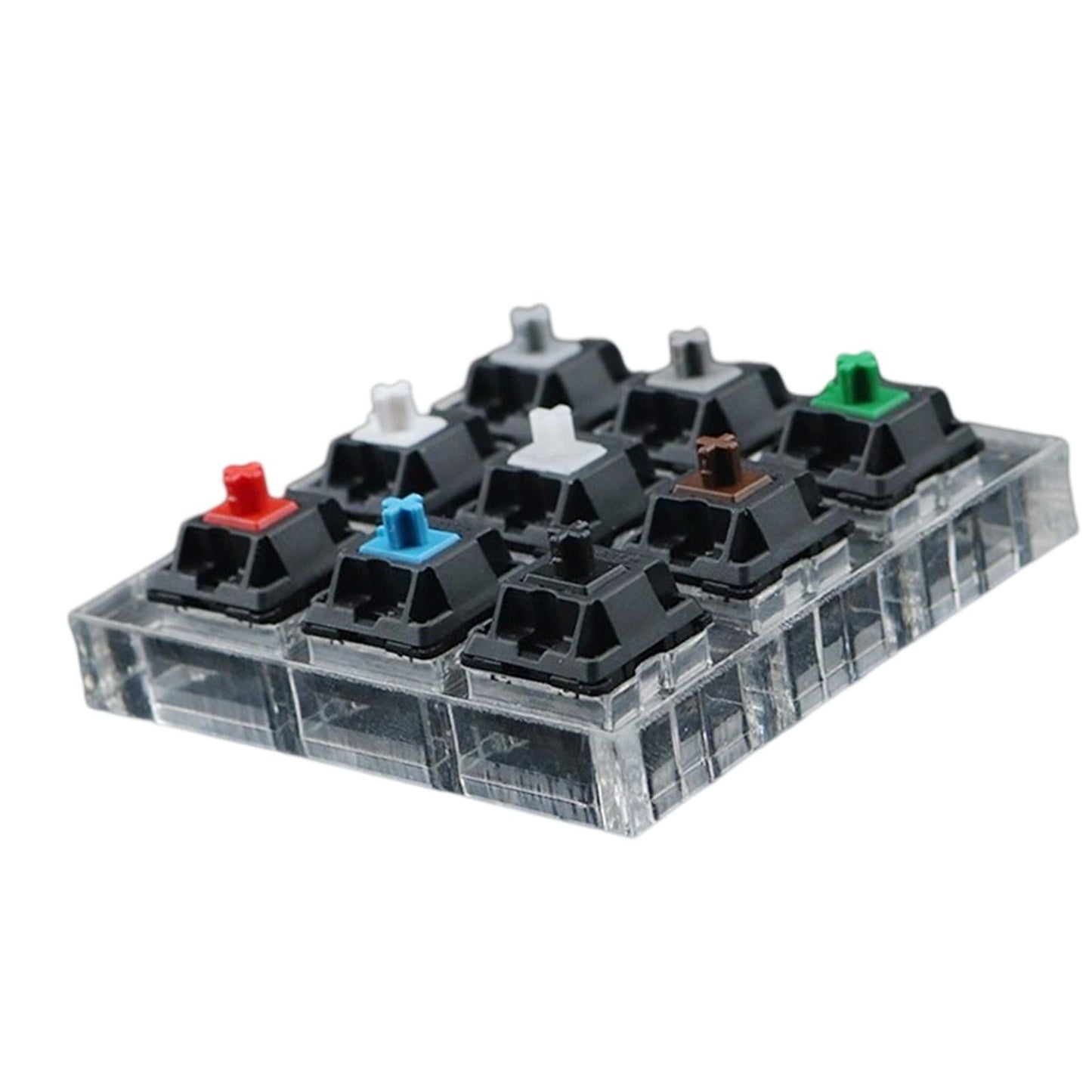 Customized DIY Testingclear Keycaps Mechanical Keyboard for Cherry 9 keys