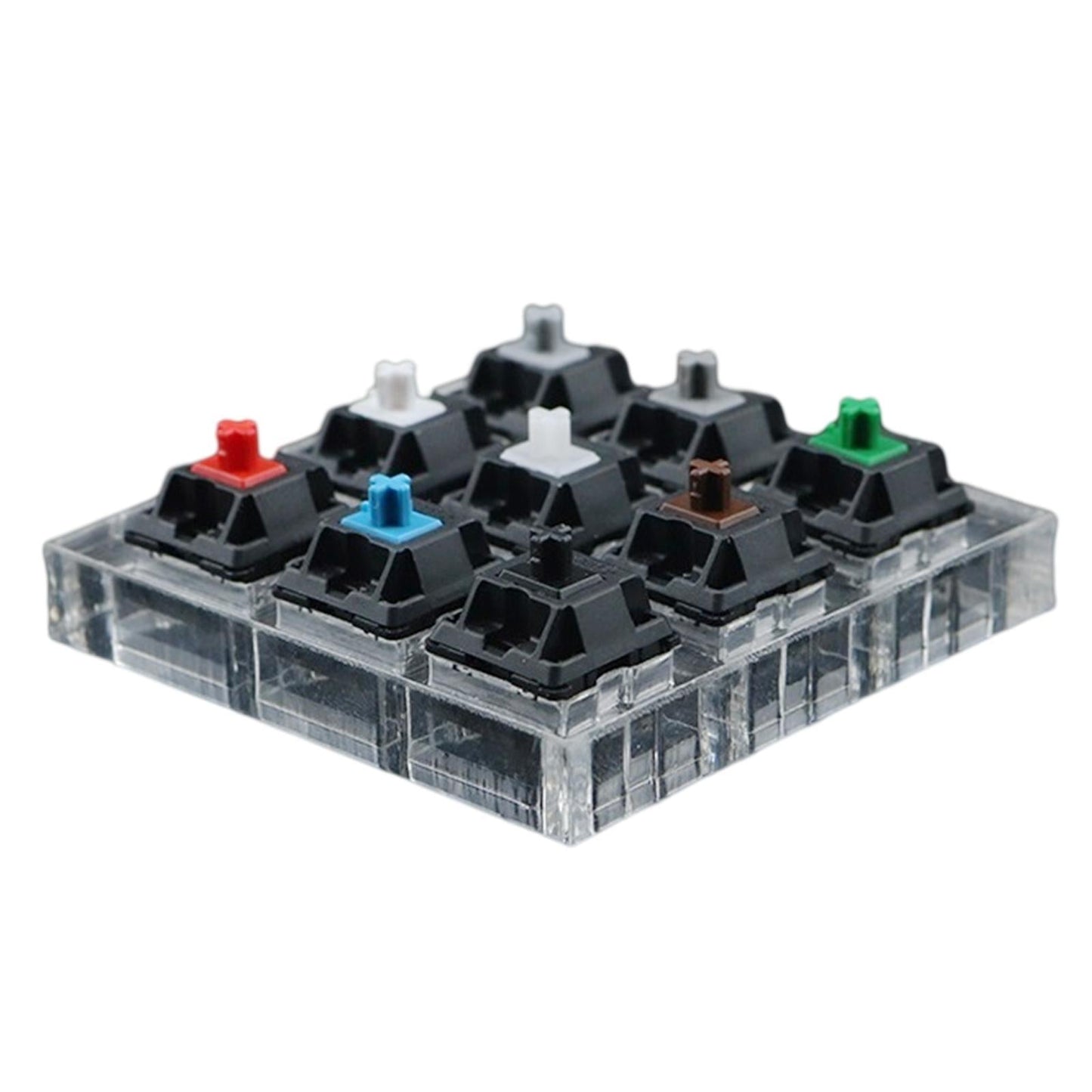 Customized DIY Testingclear Keycaps Mechanical Keyboard for Cherry 9 keys