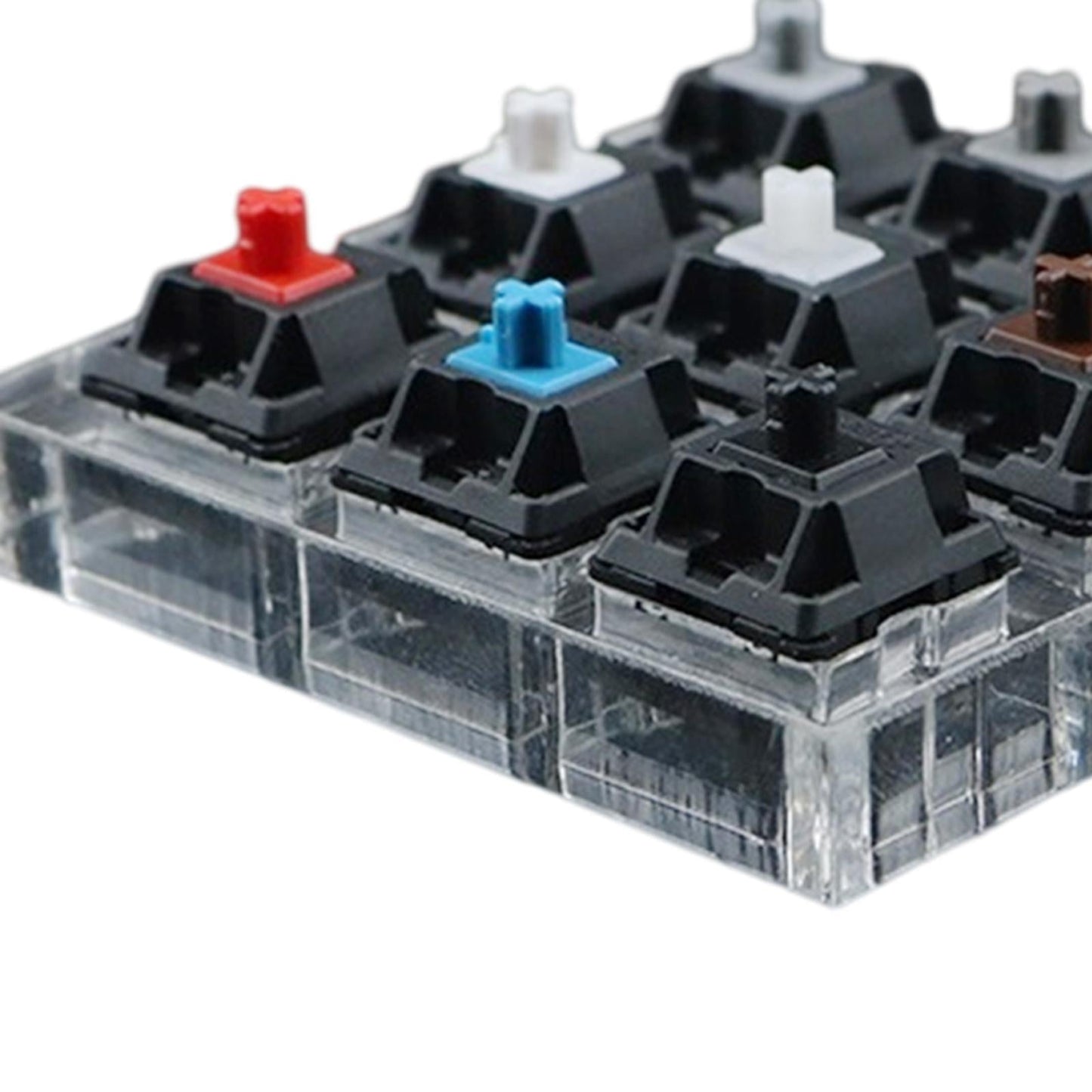 Customized DIY Testingclear Keycaps Mechanical Keyboard for Cherry 9 keys