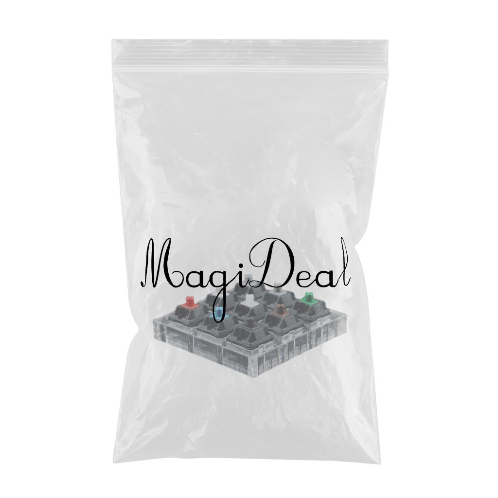Customized DIY Testingclear Keycaps Mechanical Keyboard for Cherry 9 keys