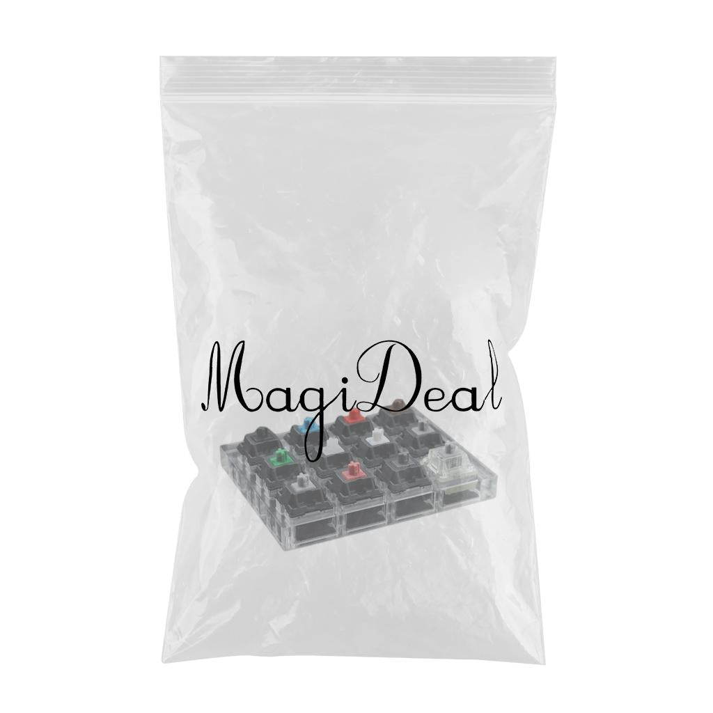 Customized DIY Testingclear Keycaps Mechanical Keyboard for Cherry 12 keys
