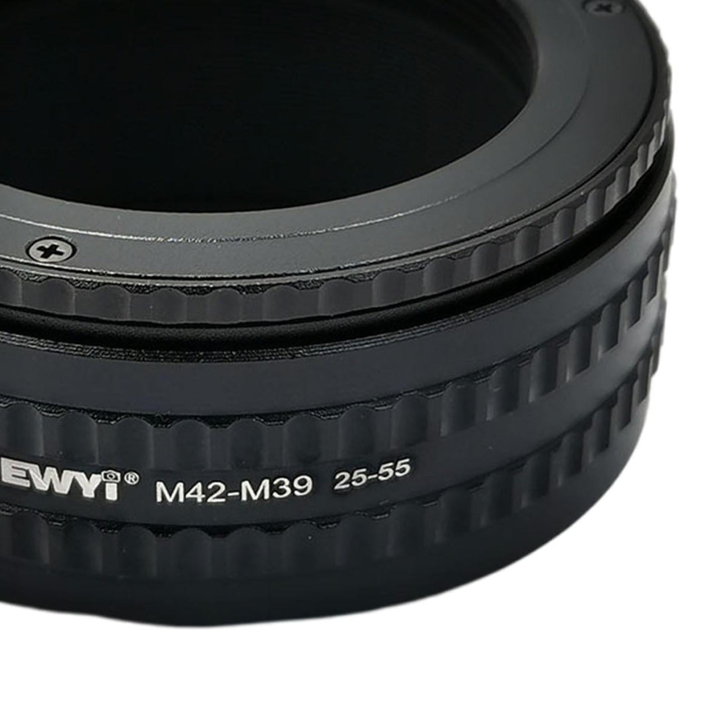 M42-M39 25-55mm Metal Macro Focus Lens Mount Adapter Professional for Camera