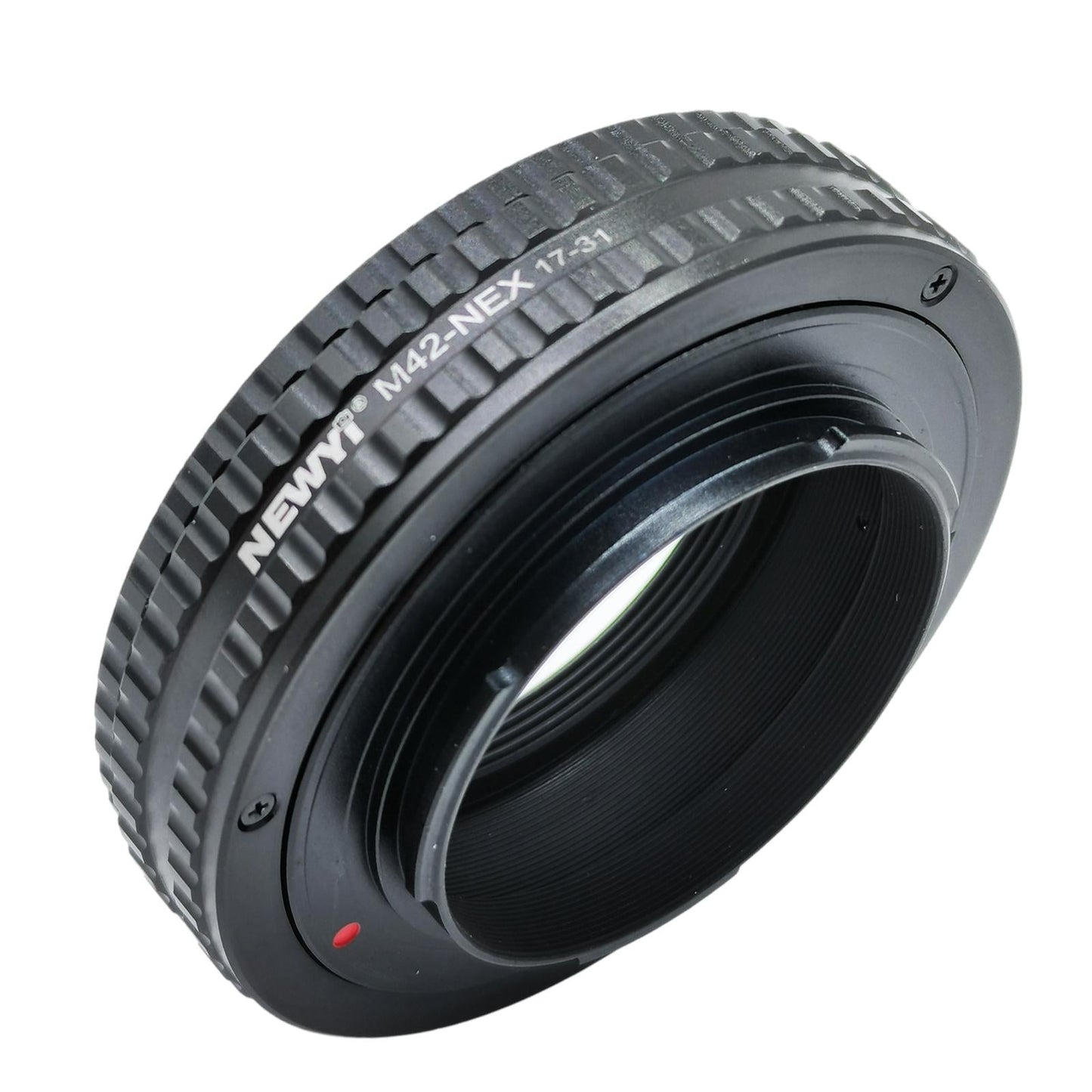 M42 To E 17mm-31mm Metal Macro Focusing Lens Screw Mount Adapter for Camera