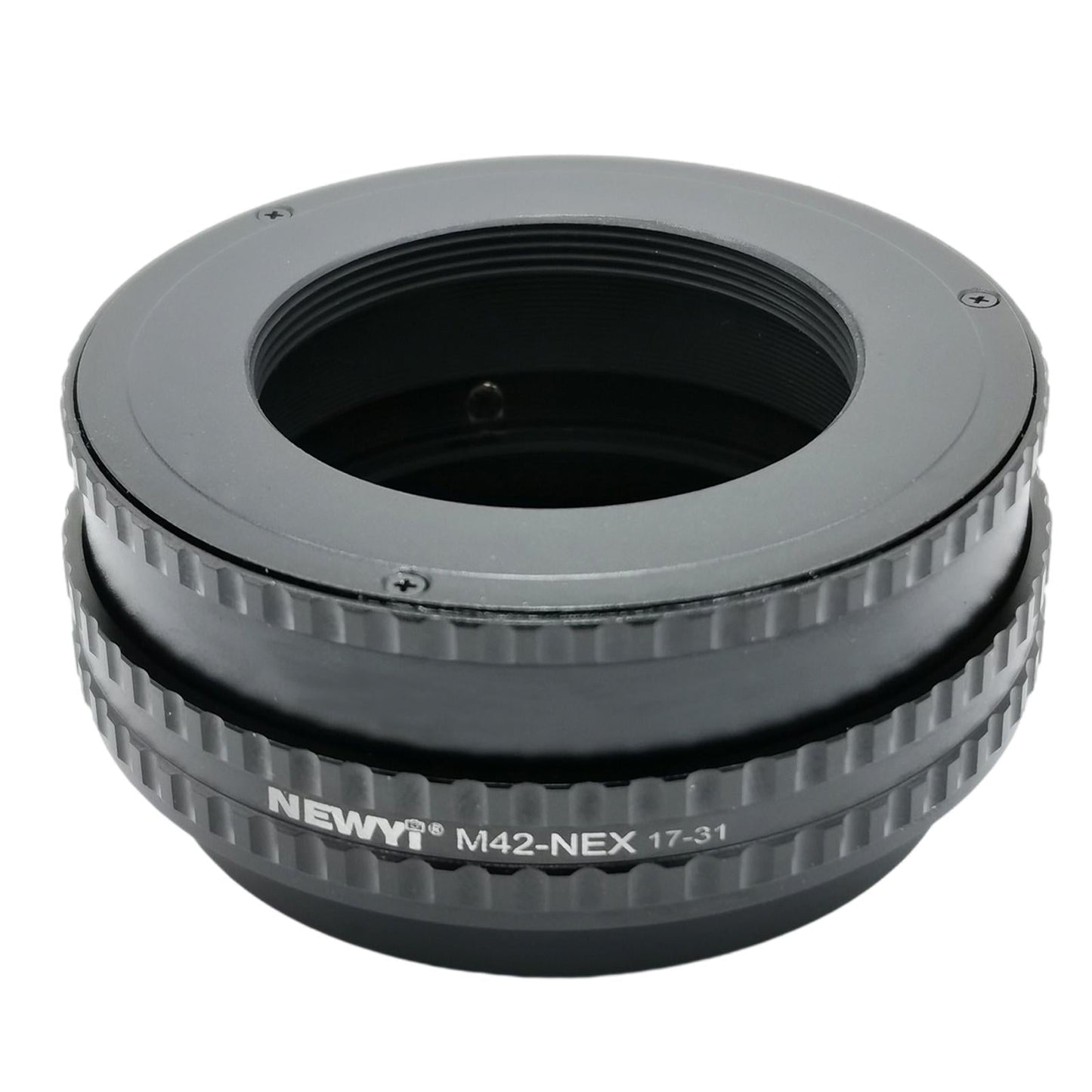 M42 To E 17mm-31mm Metal Macro Focusing Lens Screw Mount Adapter for Camera