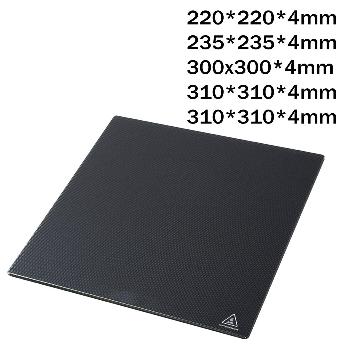 3D Printer Glass Platform Tempered Plate for A8 A6 A2 ET4 Model 220x220x4mm
