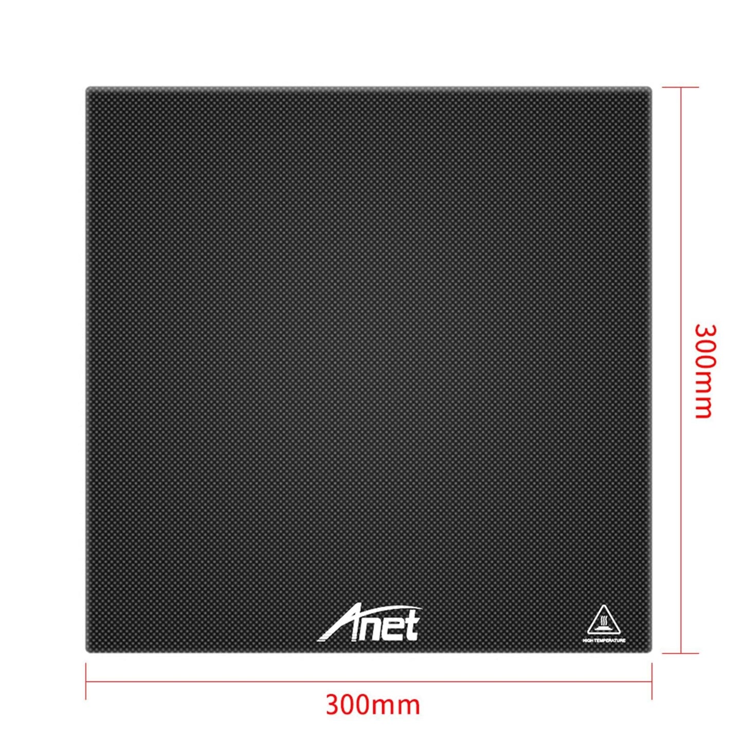 3D Printer Glass Platform Tempered Plate for A8 A6 A2 ET4 Model 300x300x4mm