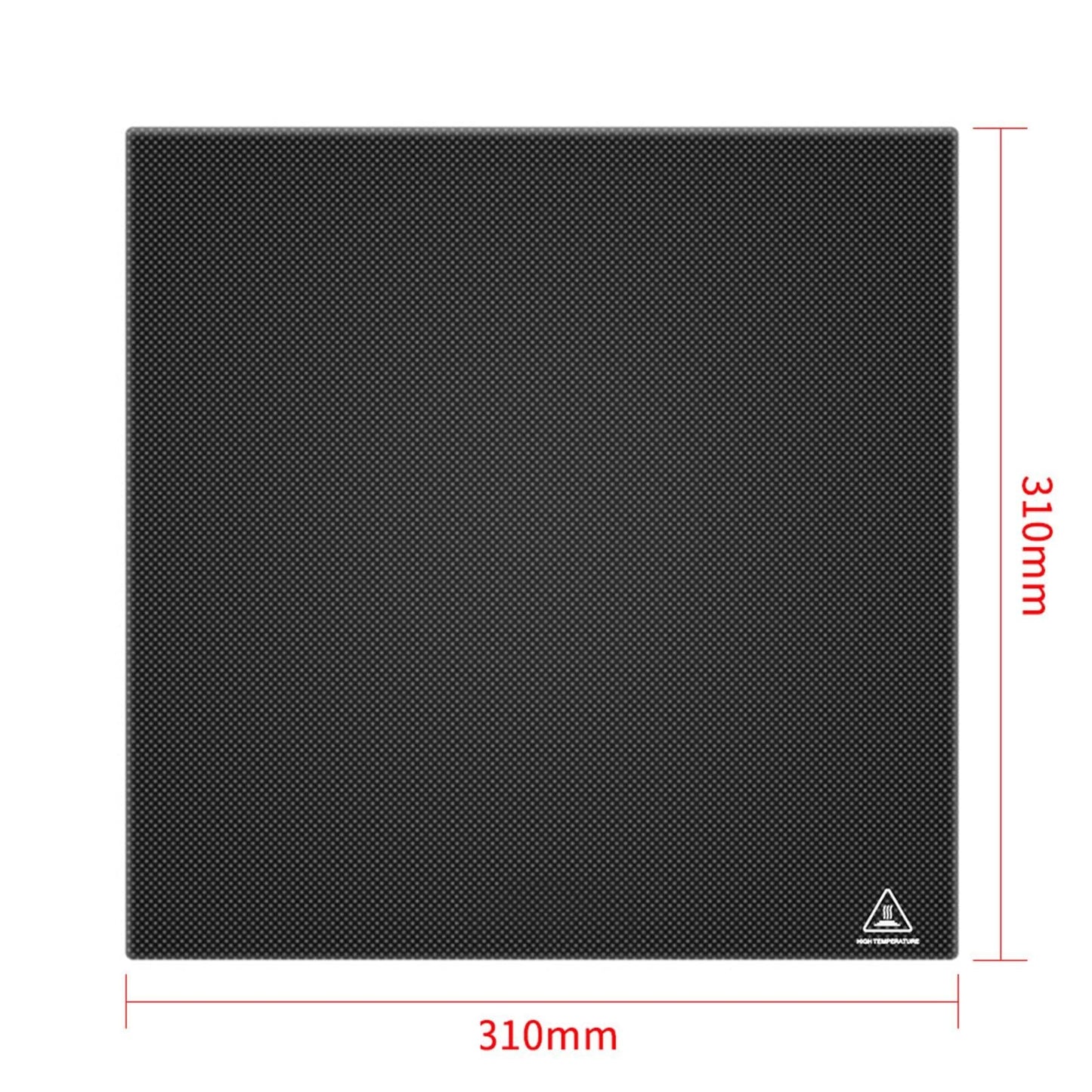 3D Printer Glass Platform Tempered Plate for A8 A6 A2 ET4 Model 310x310x4mm