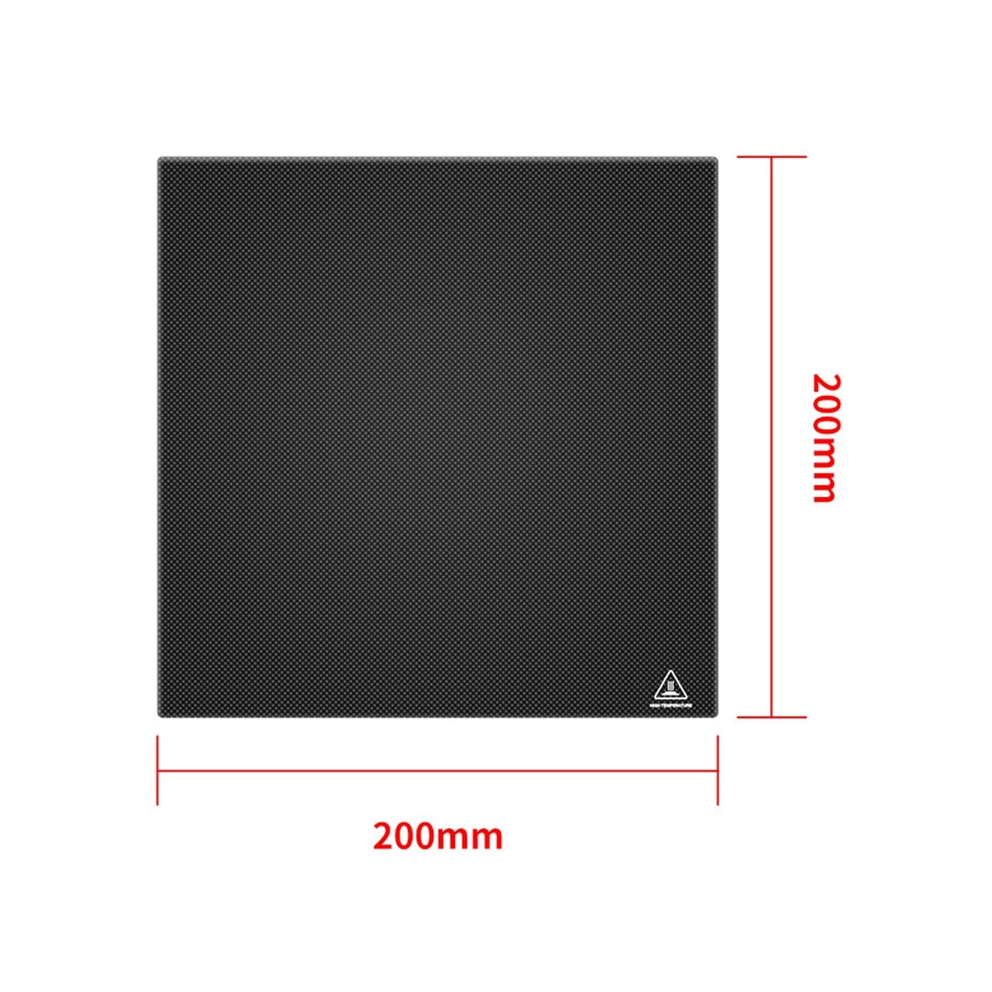 3D Printer Glass Platform Tempered Plate for A8 A6 A2 ET4 Model 200x200x4mm