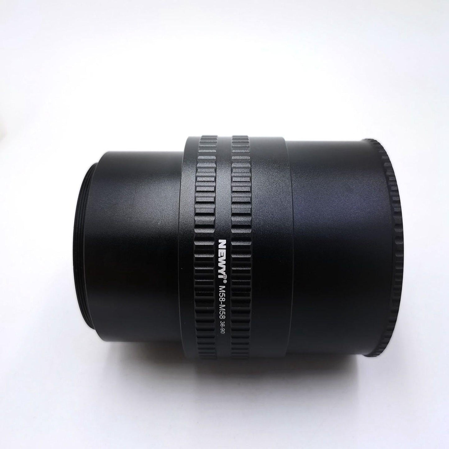 M58-M58 Focusing Helicoid Adapter Adjustable for Cameras Black 36 to 90 mm