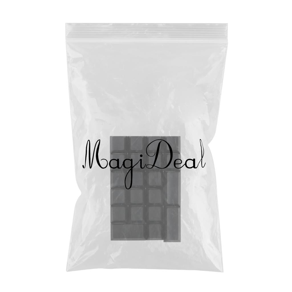 Mechanical Keyboard Numeric Keycaps Layout Dustproof Waterproof Office 21Key for Cherry Black Side Font