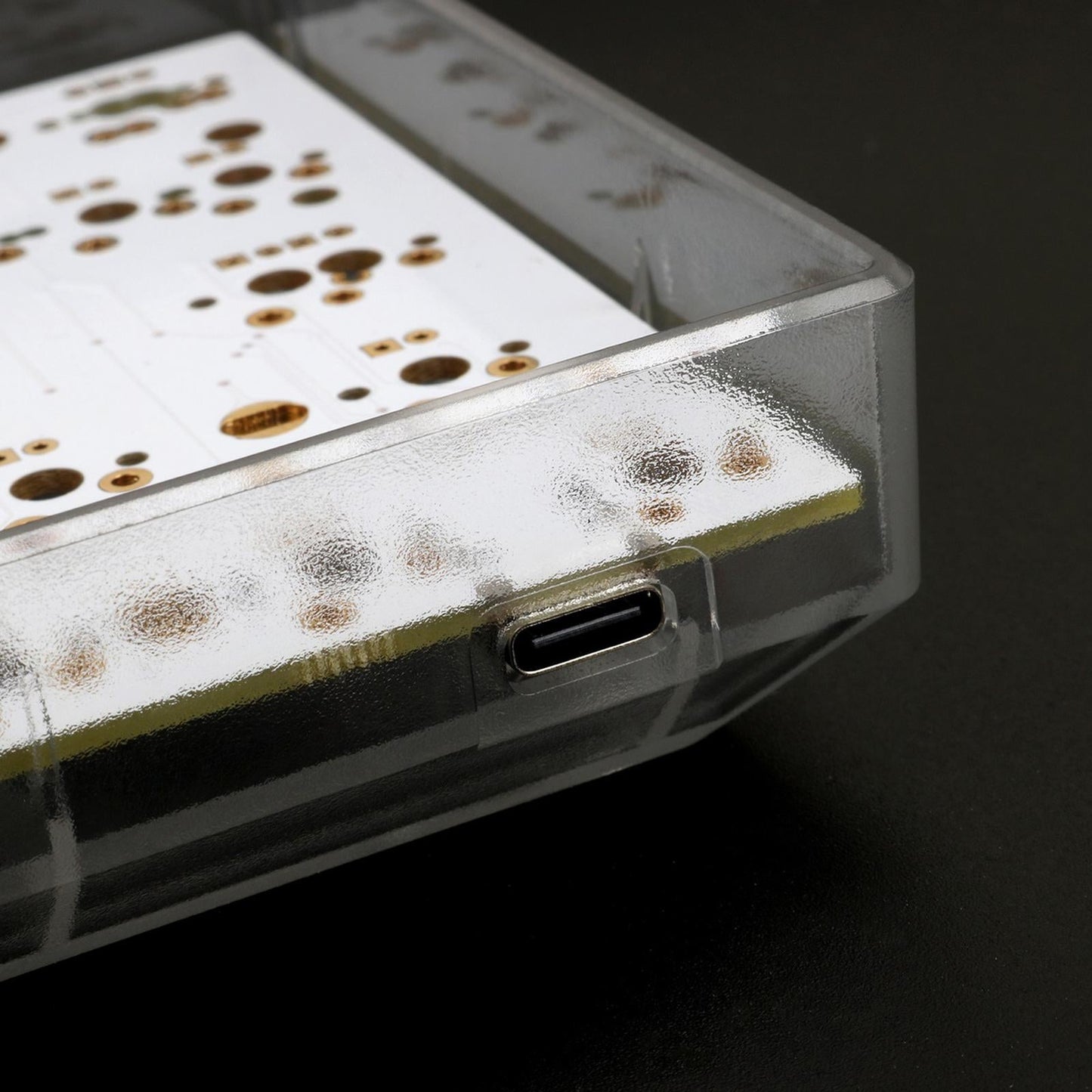 Mechanical Keyboard Case Plastic Shell for 65% DIY XD68 GK68 Black