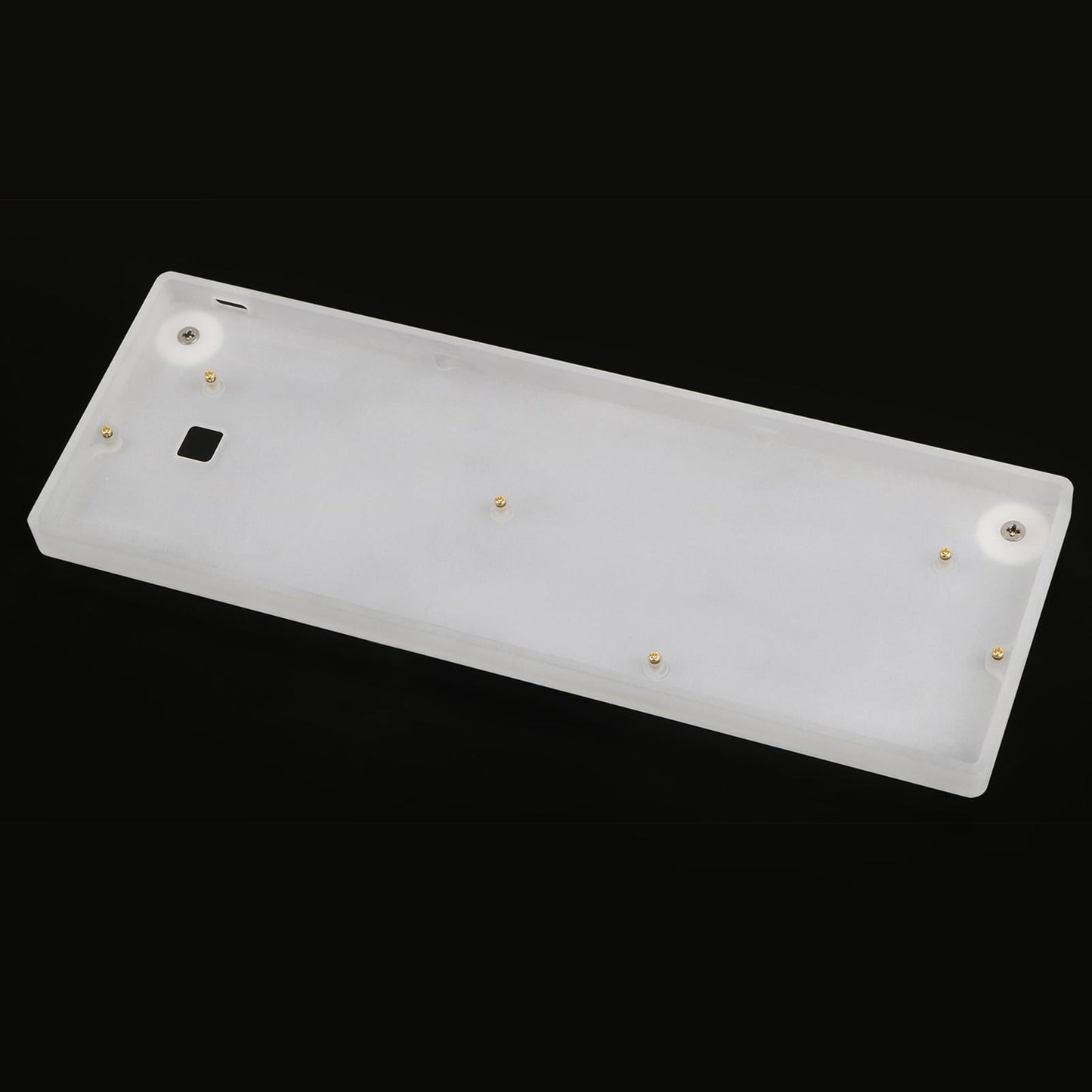 Keyboard Case Frosted Acrylic Shell for 60% DIY GH60 GK61X XS RK61