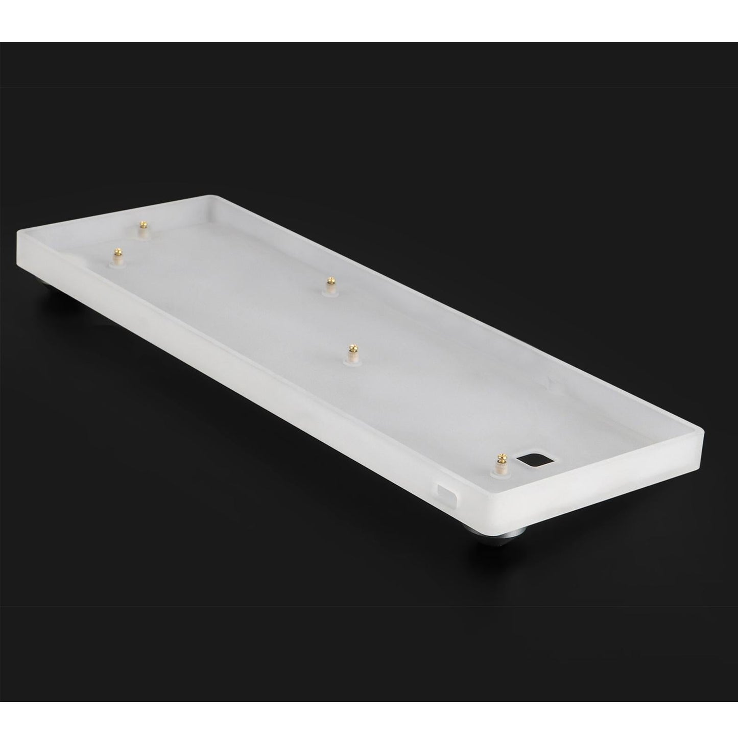 Keyboard Case Frosted Acrylic Shell for 60% DIY GH60 GK61X XS RK61