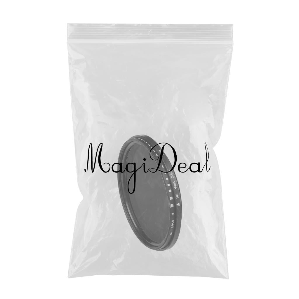 ND2 to ND400 Slim Fader Variable Adjustable ND Filter Optical Glass 46mm