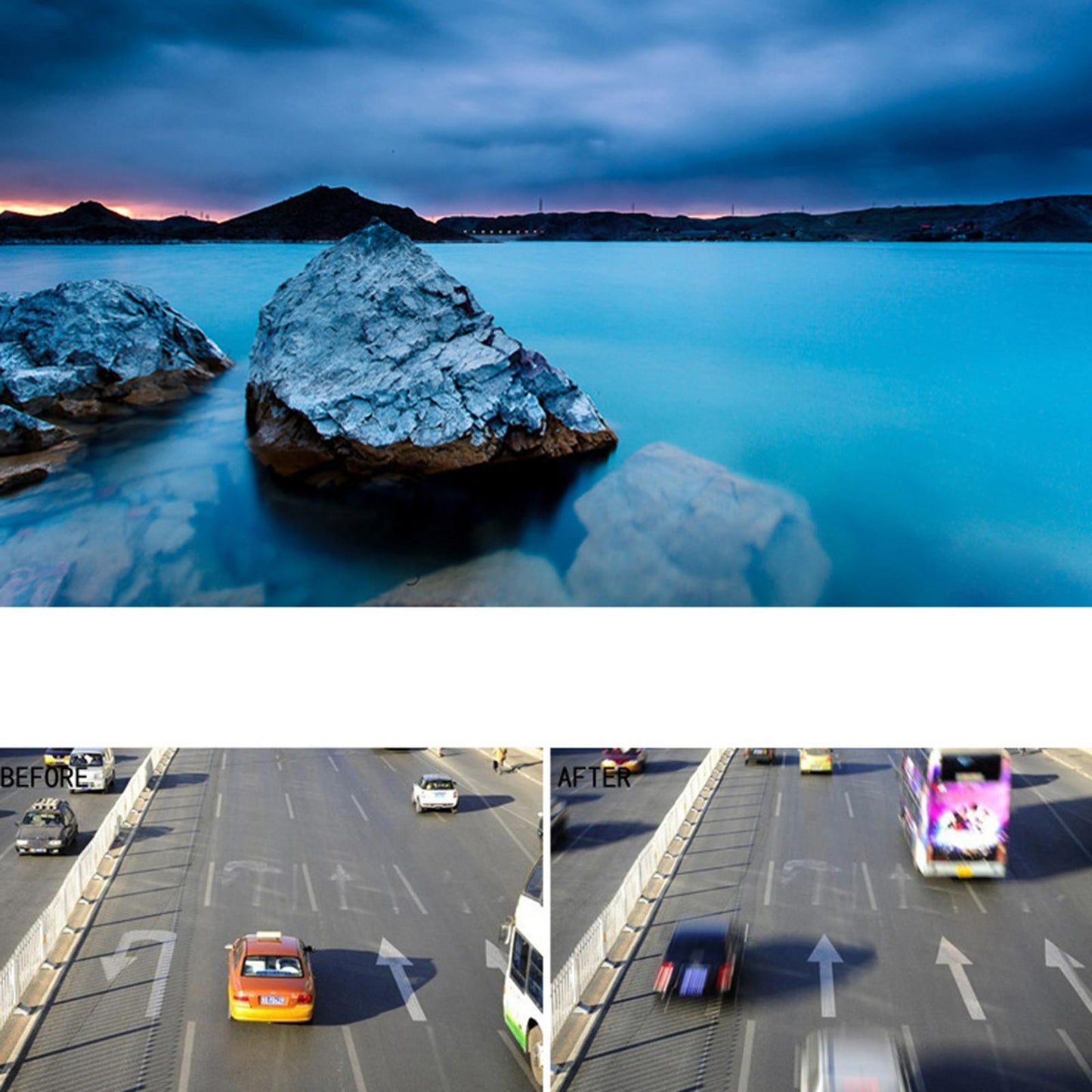 ND2 to ND400 Slim Fader Variable Adjustable ND Filter Optical Glass 52mm