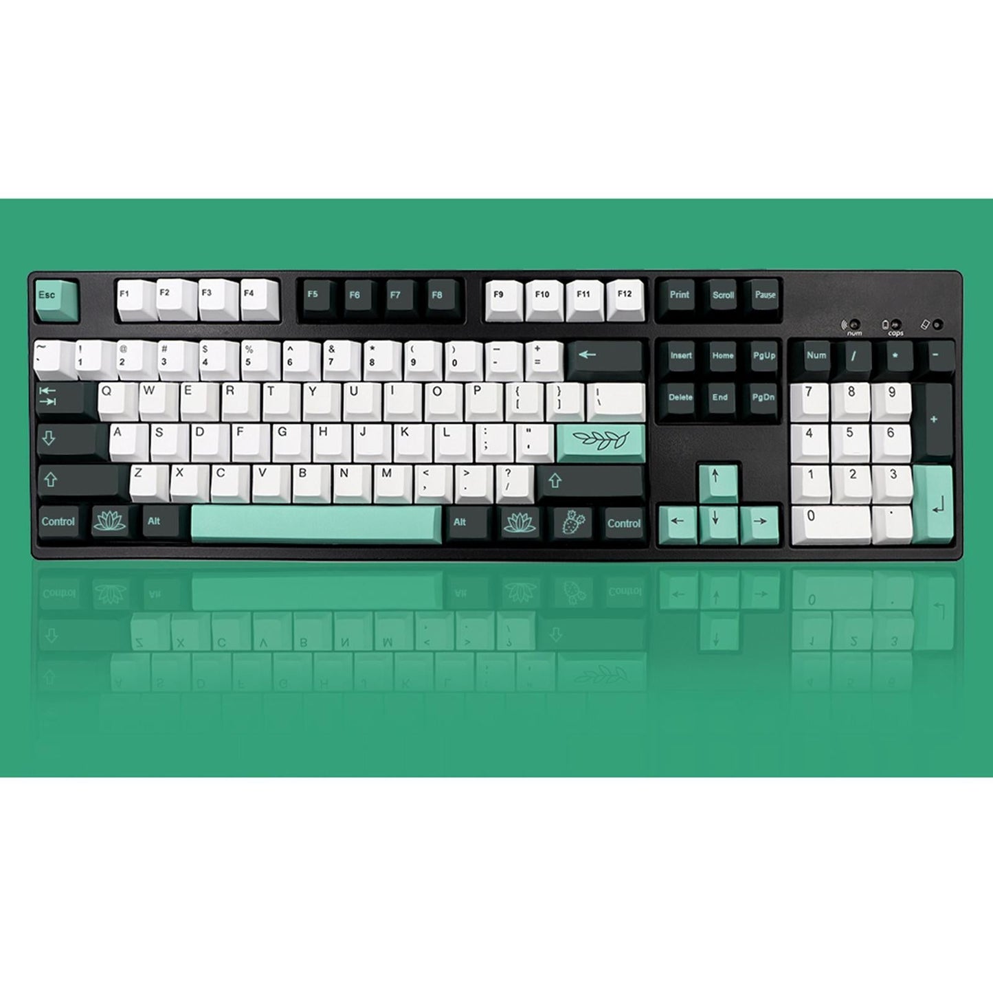 137 Keys Garden Theme Keycaps Accessories for Cherry MX 68 104 Keys Gaming